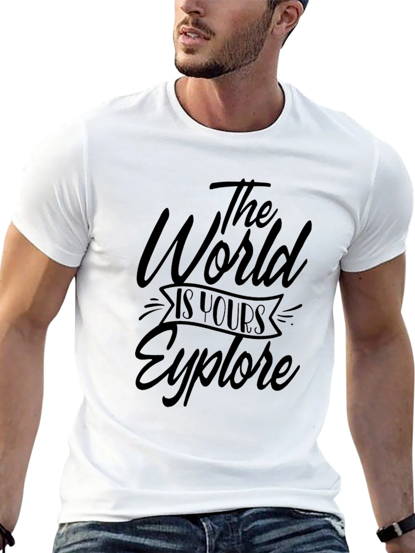 The World Is Yours Explore Graphic Tee