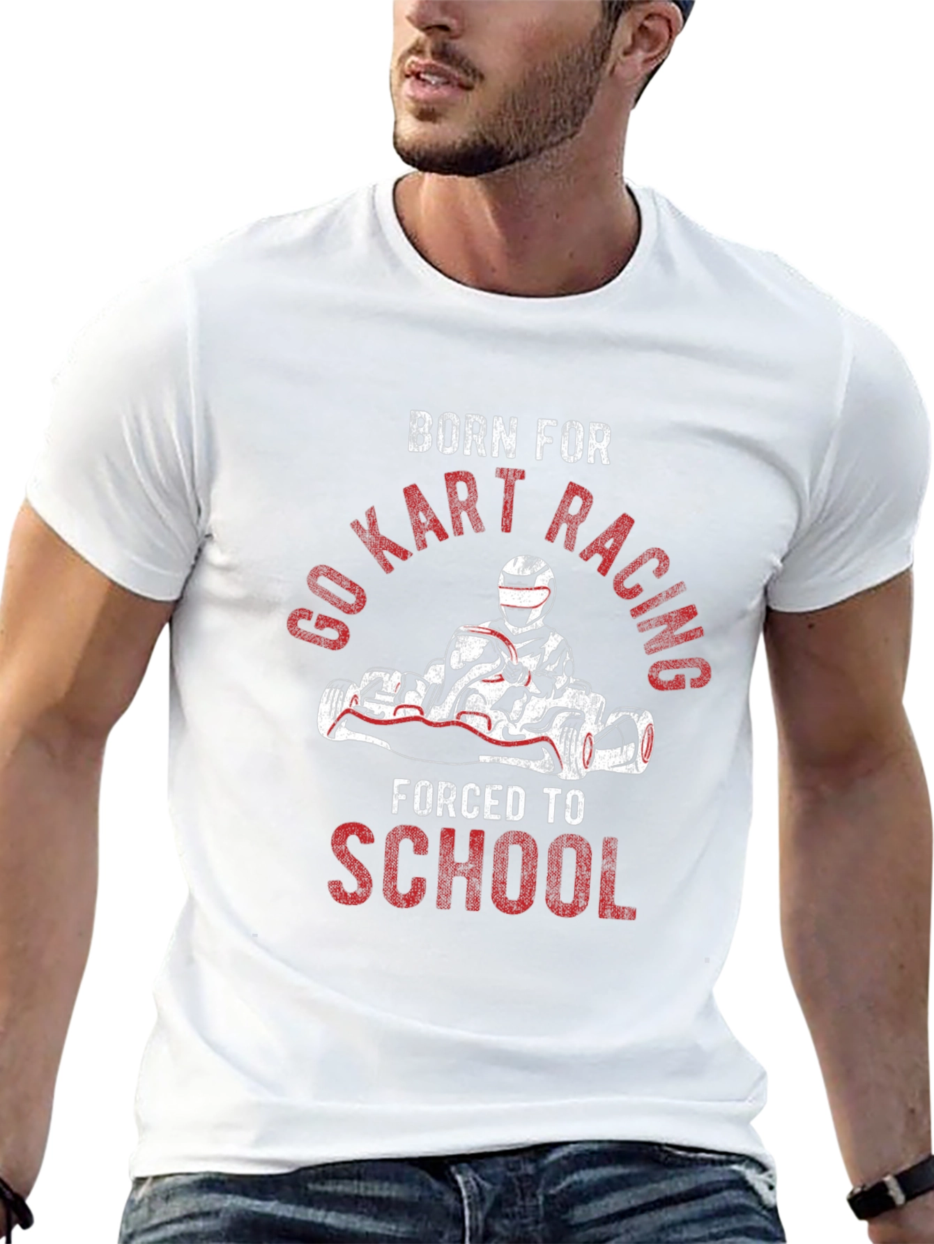 Born For Go Kart Racing T-Shirt