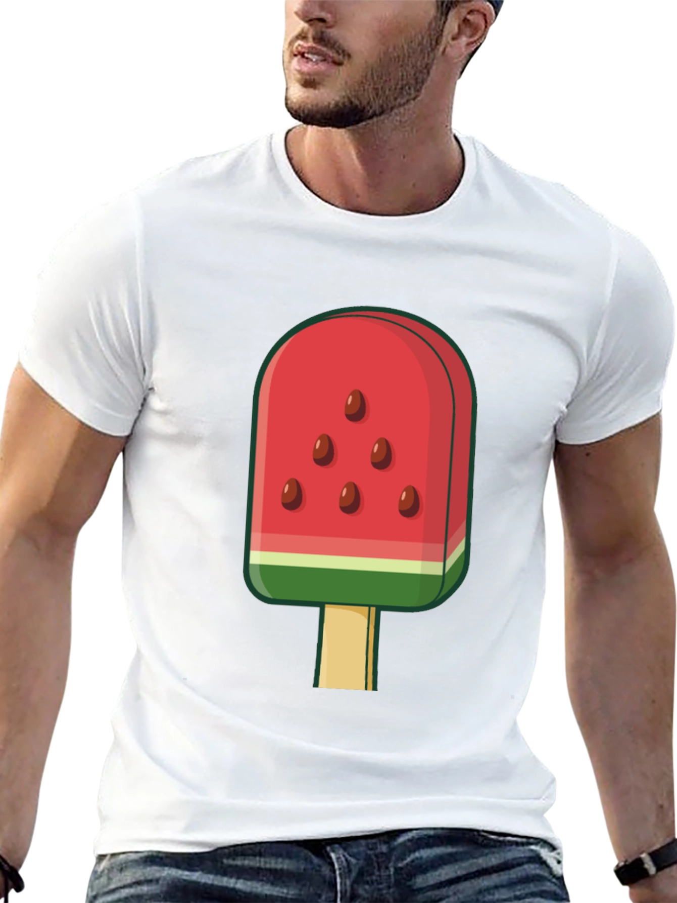 Watermelon Popsicle Graphic Tee