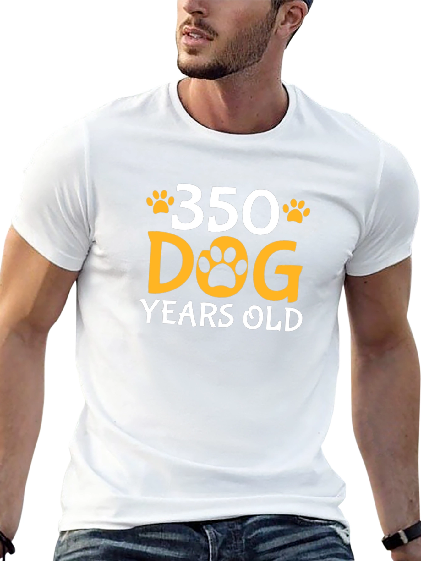 Funny 350 Dog Years Old T-Shirt