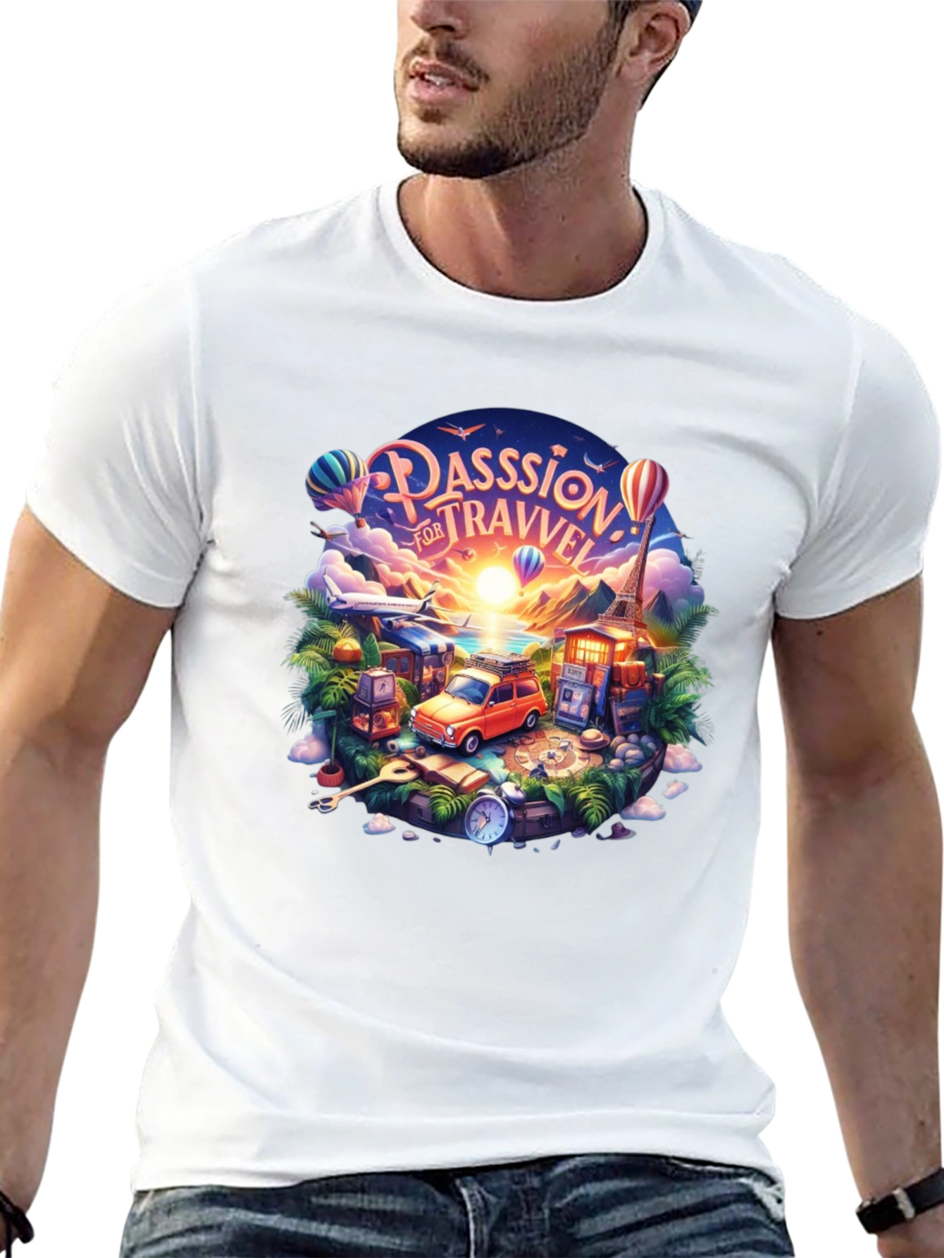 Passion for Travel Graphic Tee