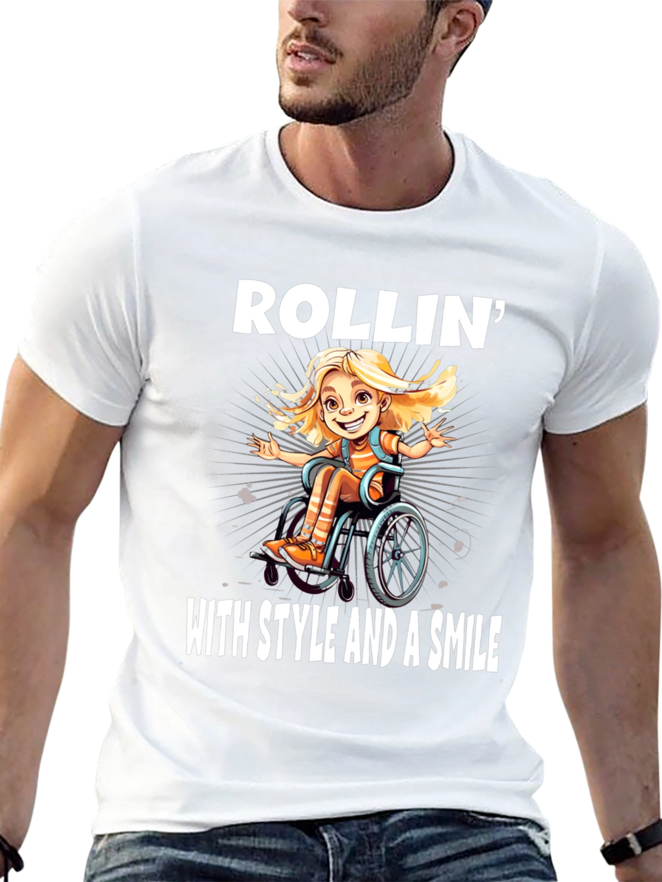 Rollin With Style and a Smile T-Shirt