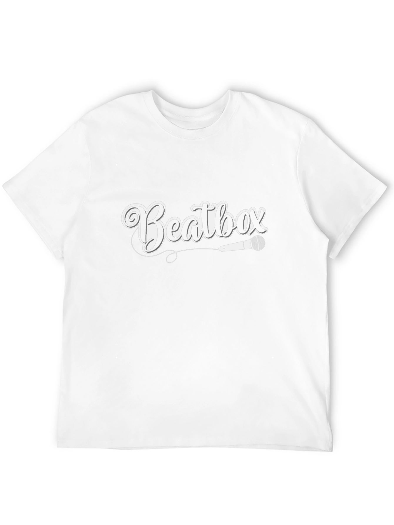Beatbox Graphic Tee - Black Casual T-Shirt