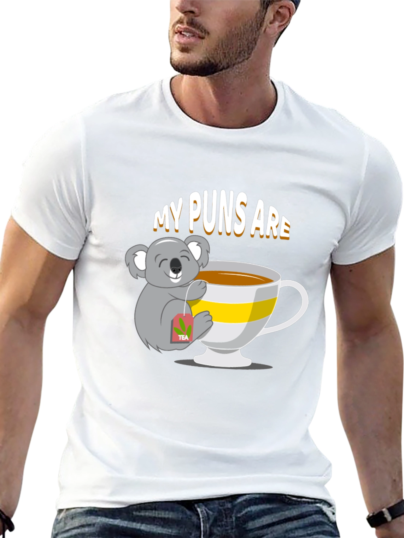 Koala Tea Puns T-Shirt