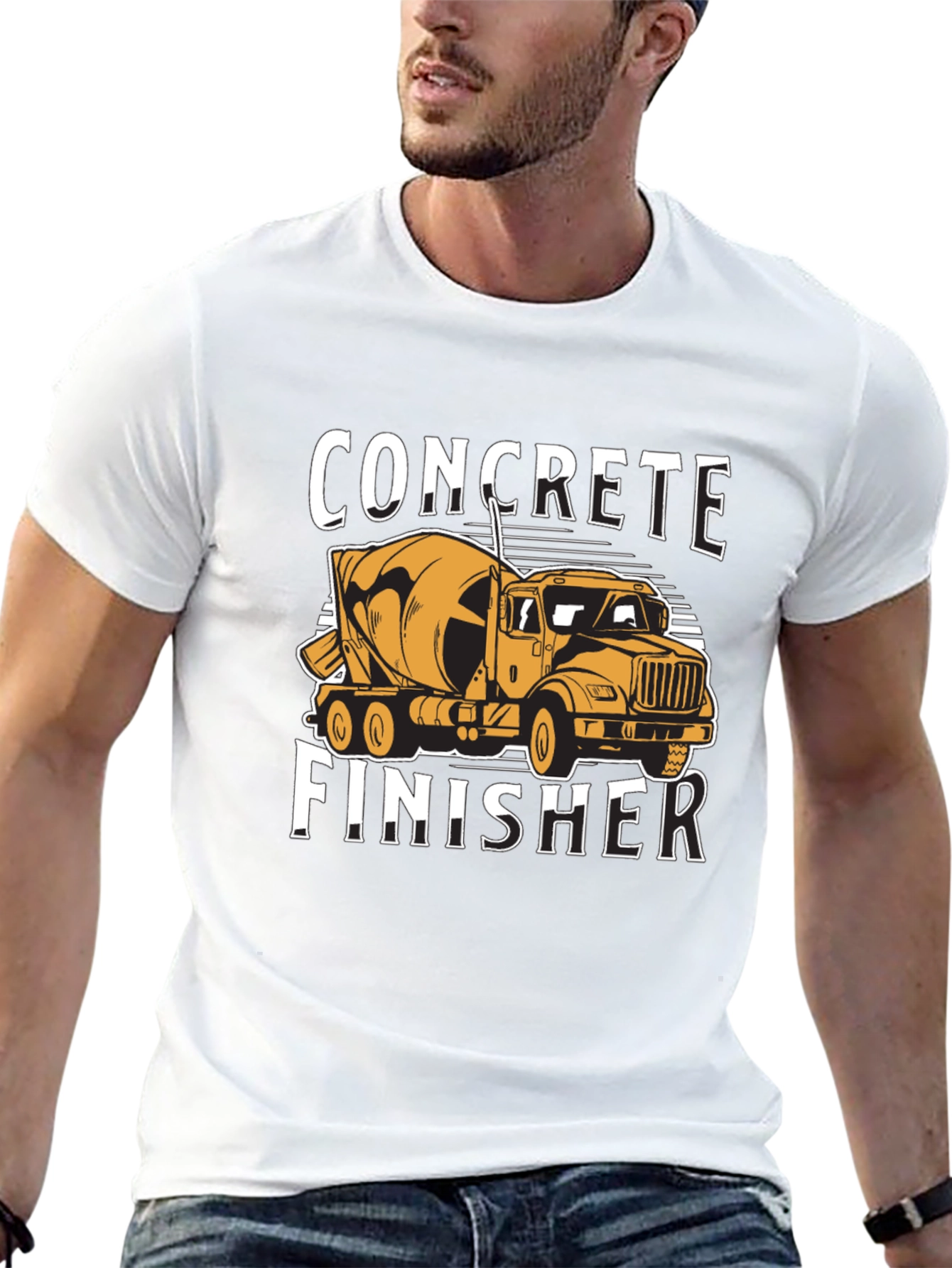 Concrete Finisher Truck T-Shirt