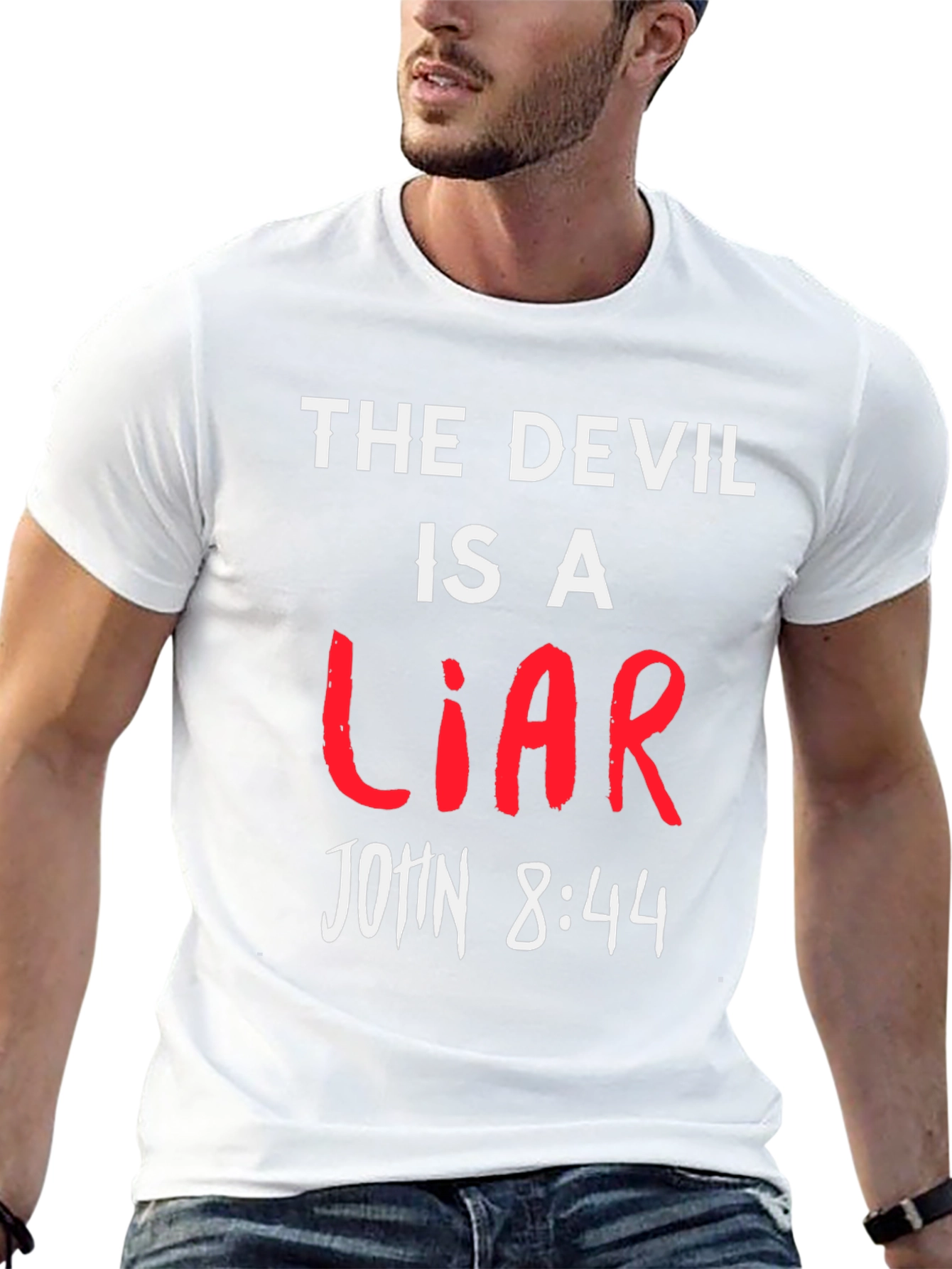 The Devil is a Liar T-Shirt John 8:44