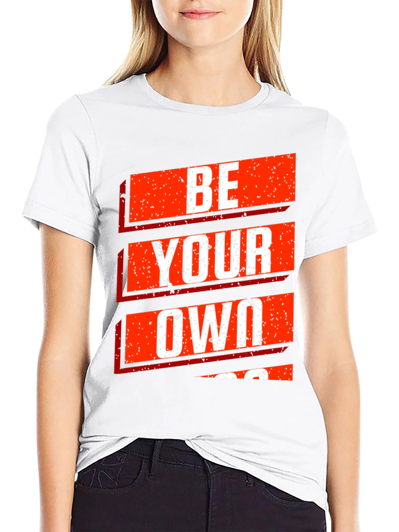 Be Your Own Boss Black Graphic Tee