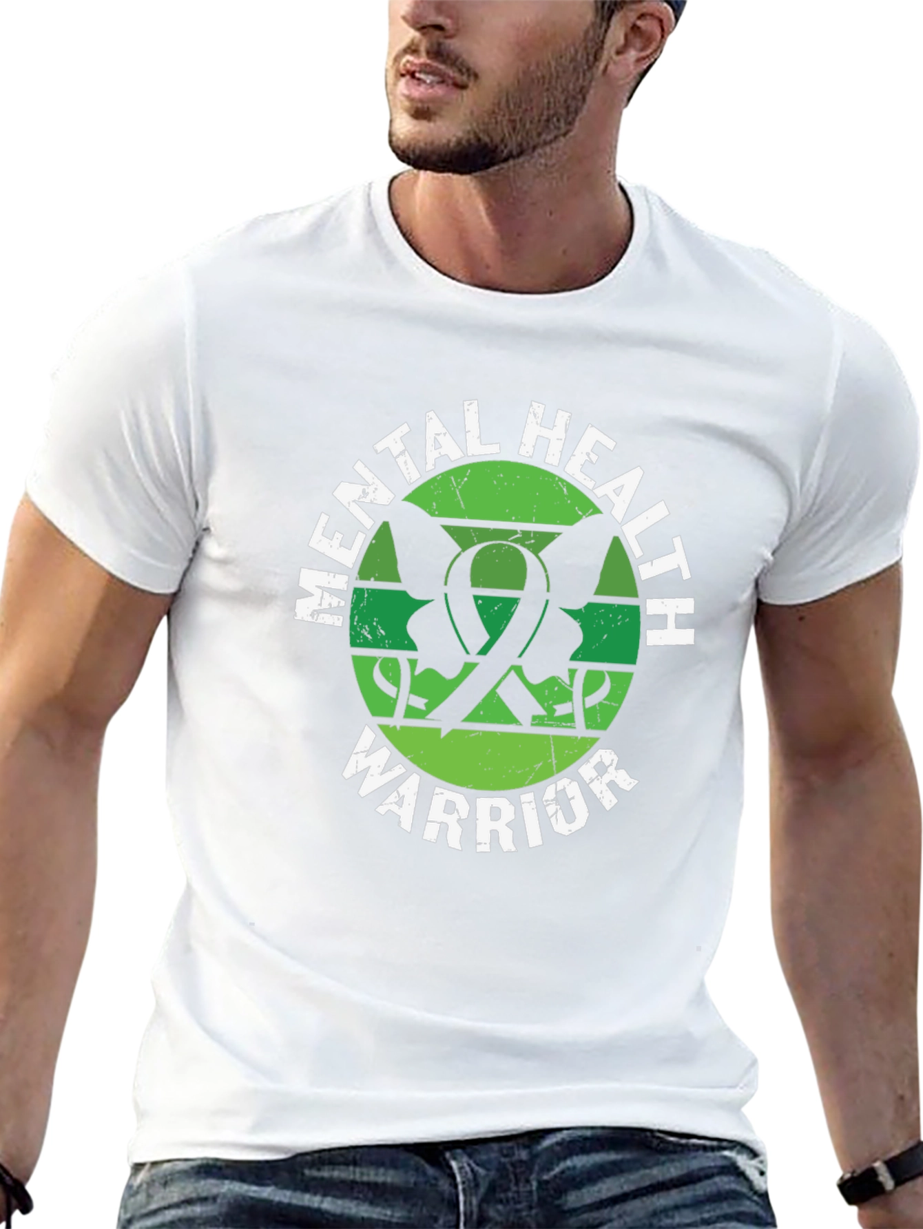 Mental Health Warrior Graphic T-Shirt