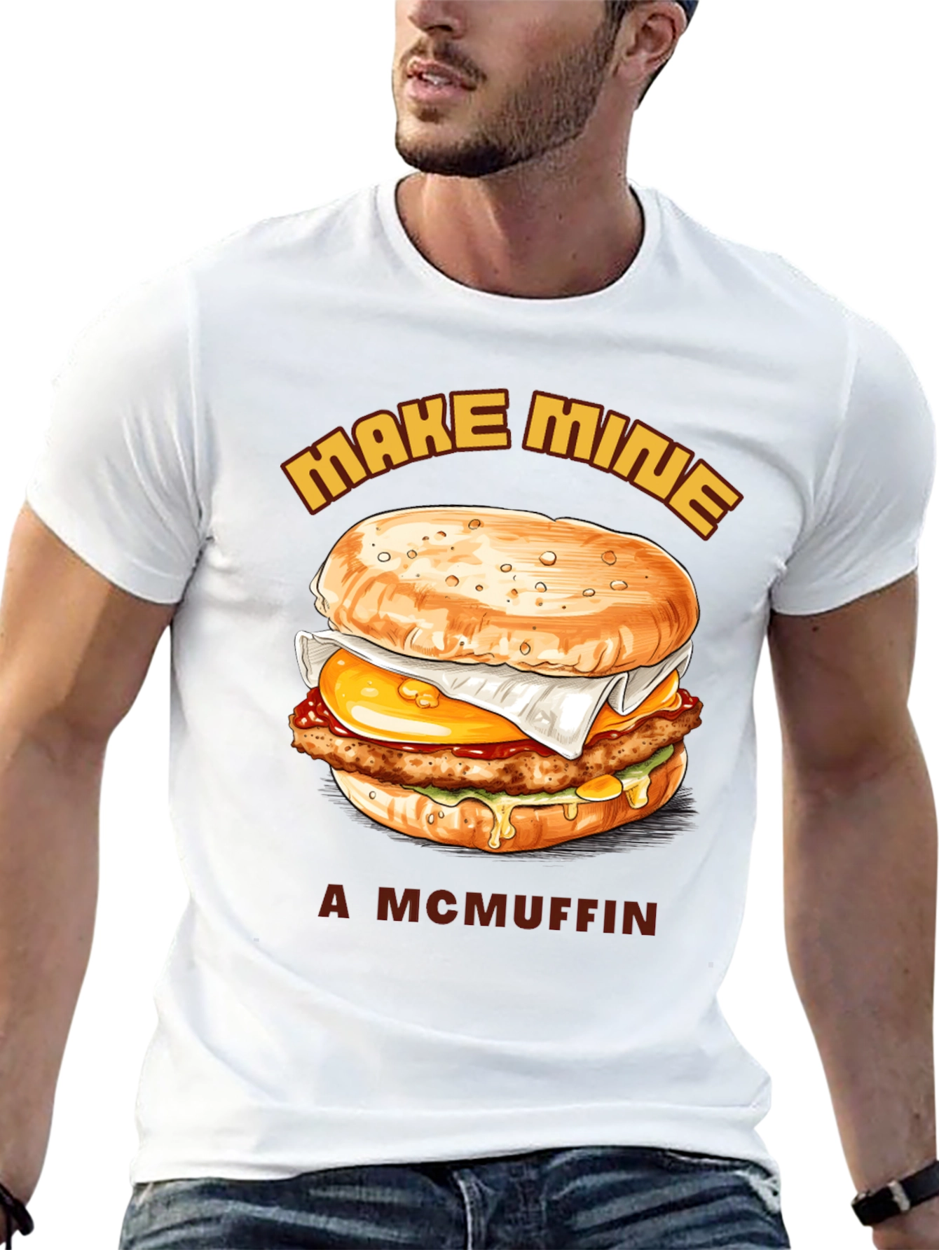 McMuffin T-Shirt - Funny Breakfast Lover Tee