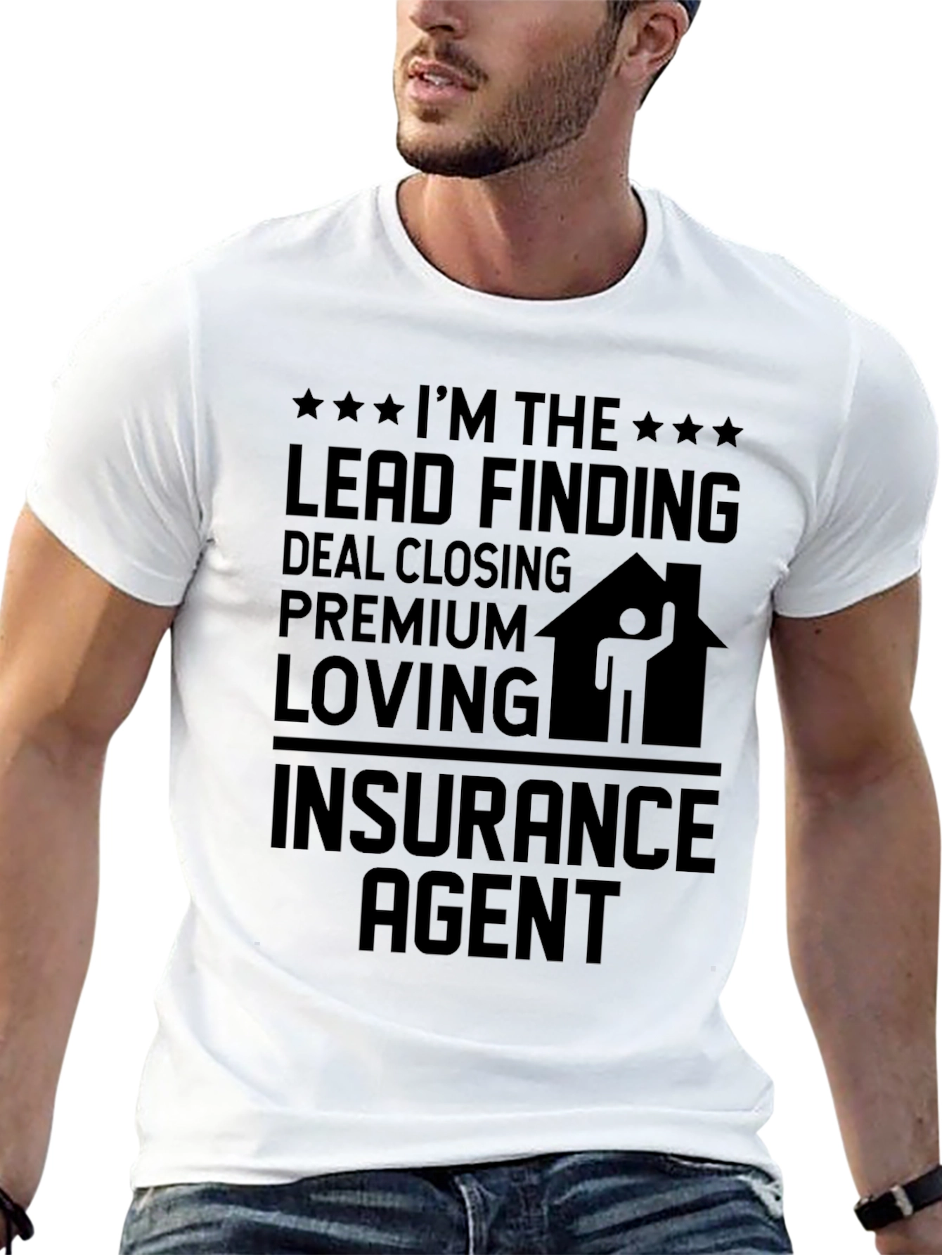 Insurance Agent Graphic T-Shirt