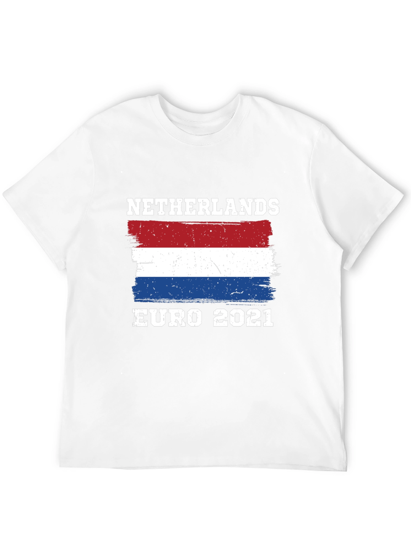 Netherlands Euro 2021 Black T-Shirt