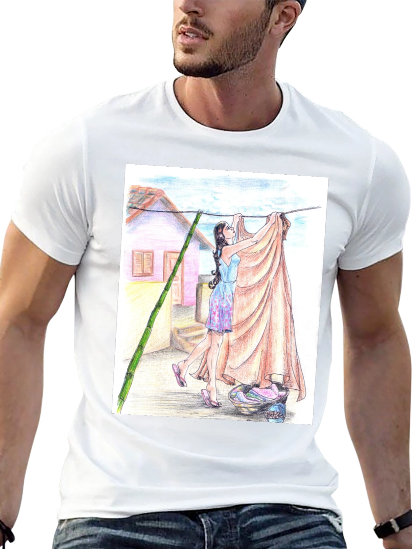 Laundry Day Graphic Tee