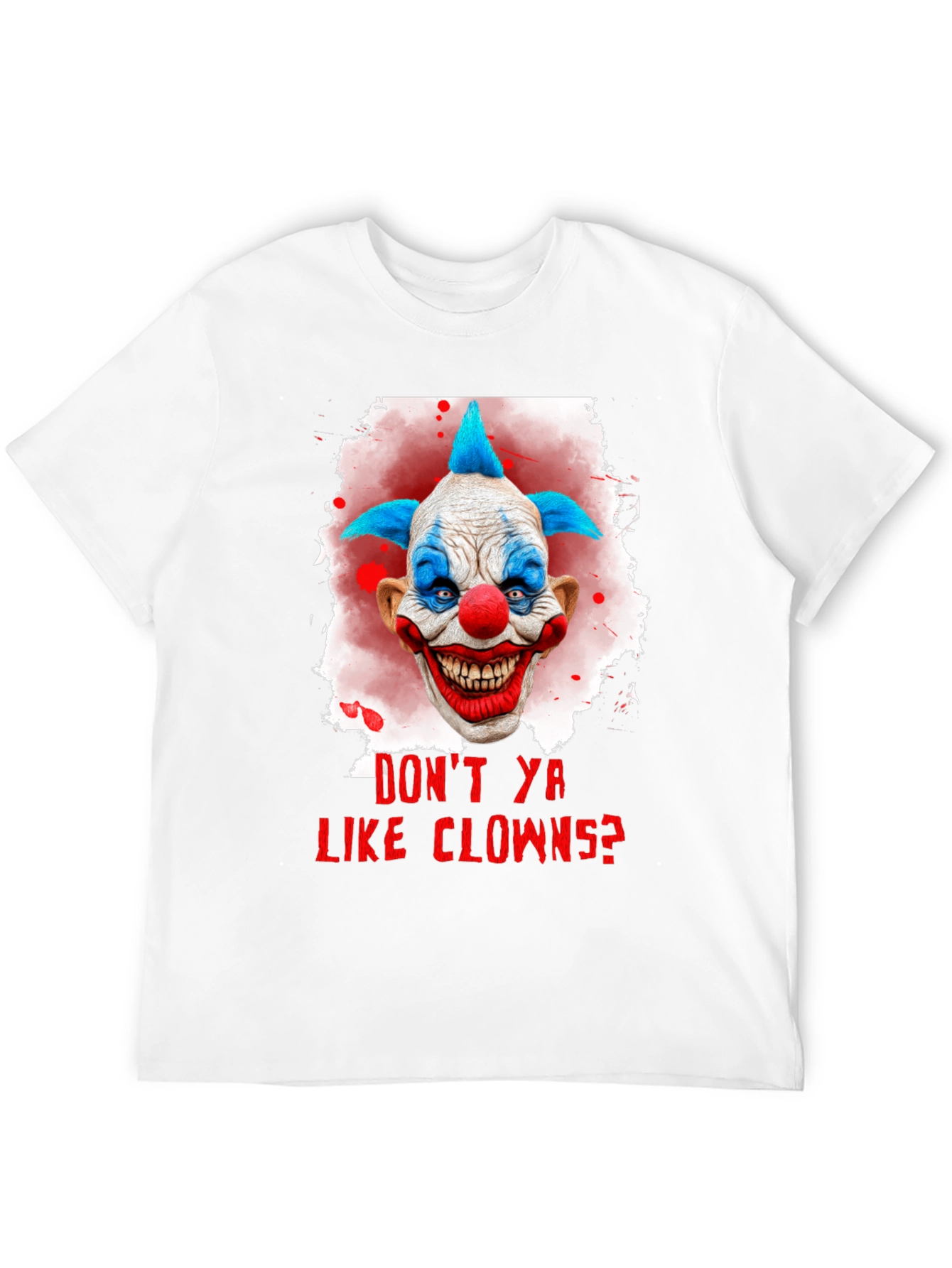 Scary Clown Graphic T-Shirt