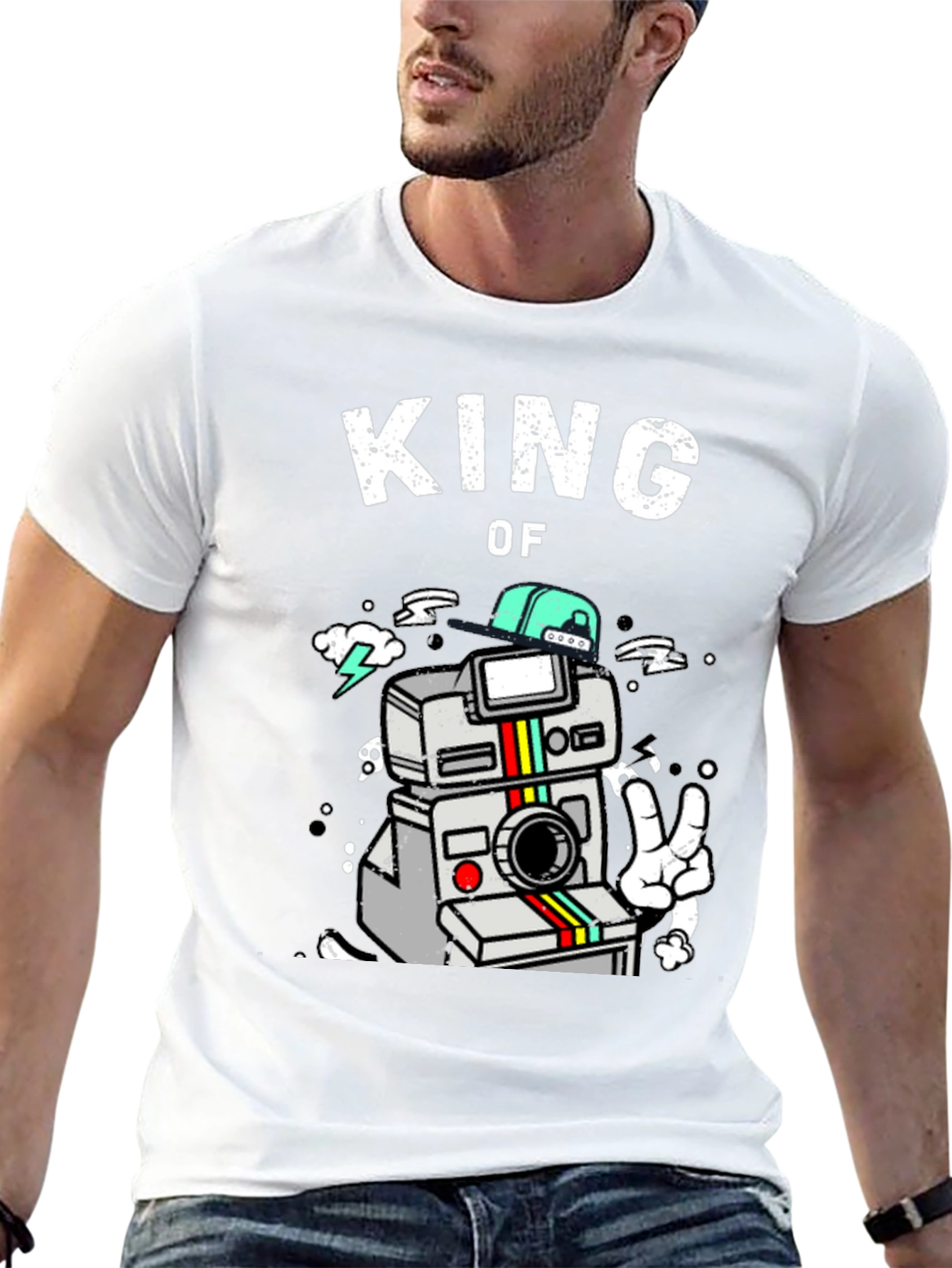 King of Camera T-Shirt - Photographer Gift