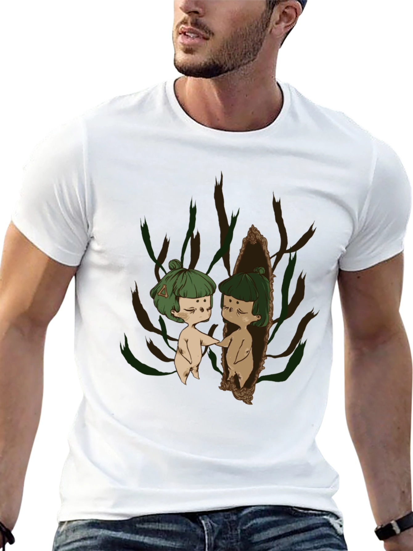 Mirror Image Graphic Tee