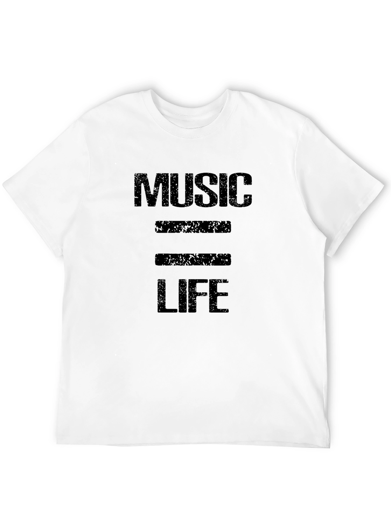 Music = Life Graphic T-Shirt