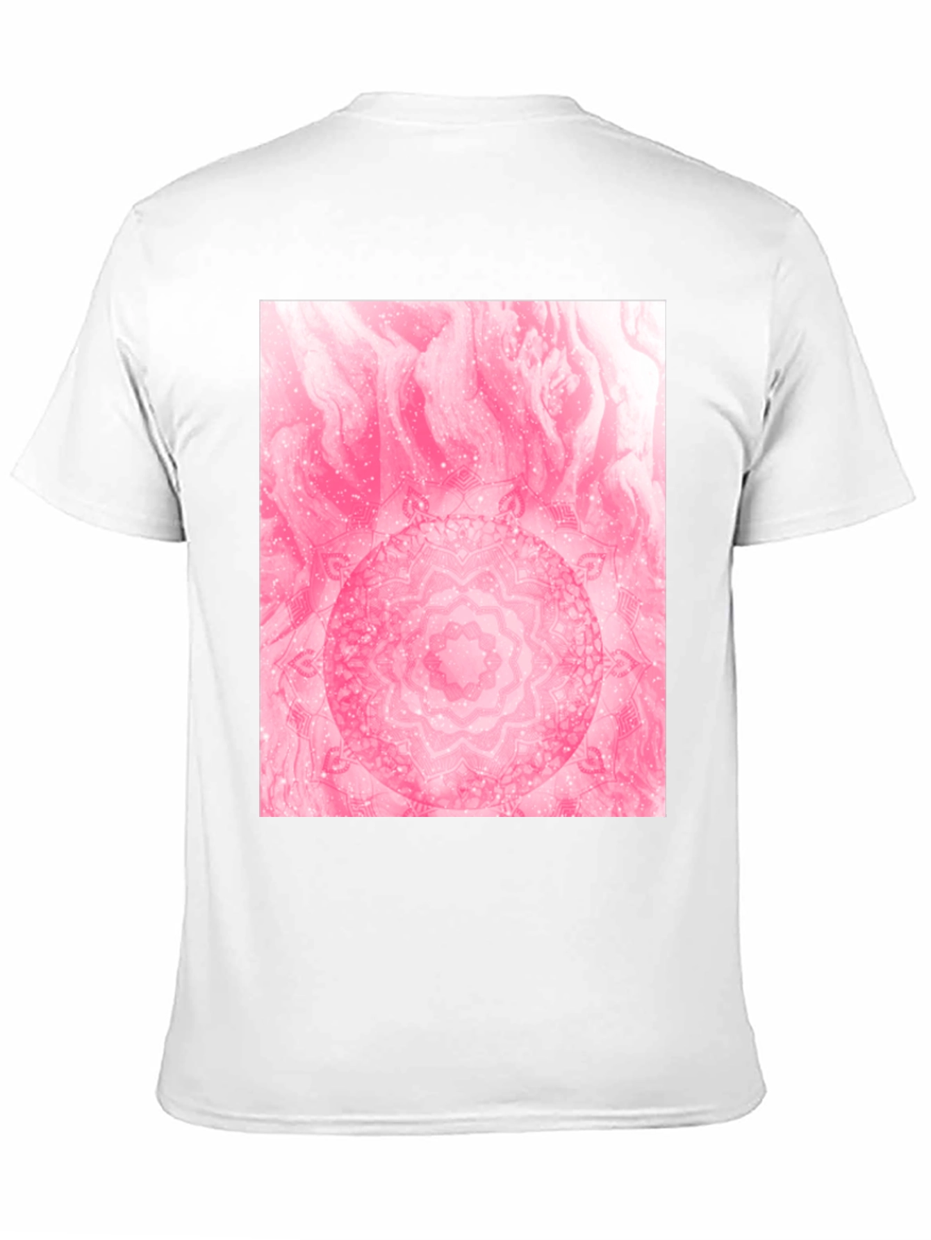 Pink Mandala Graphic T-Shirt