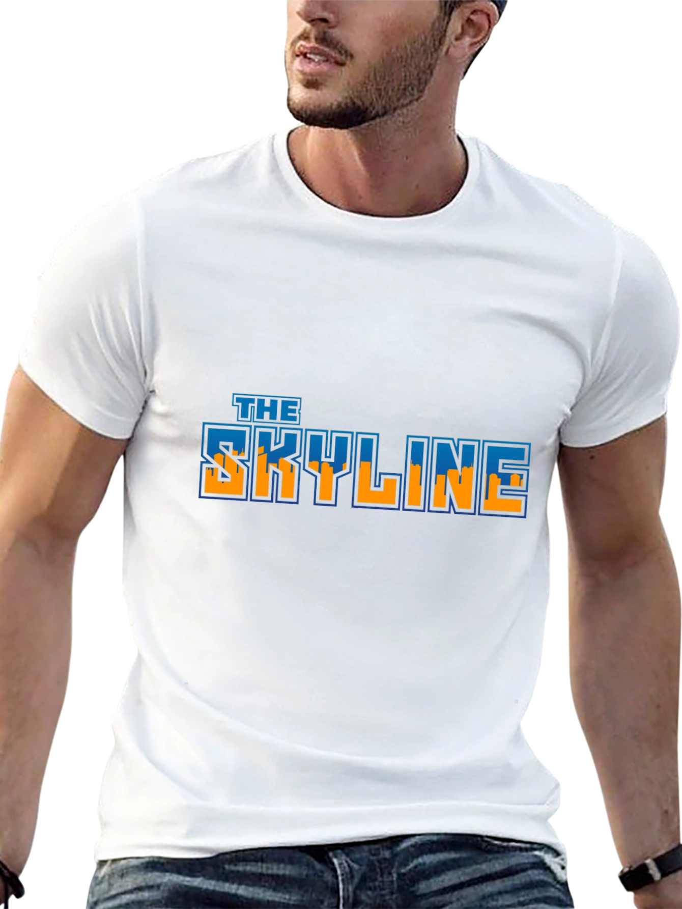 The Skyline Graphic Tee - Trendy Urban Style