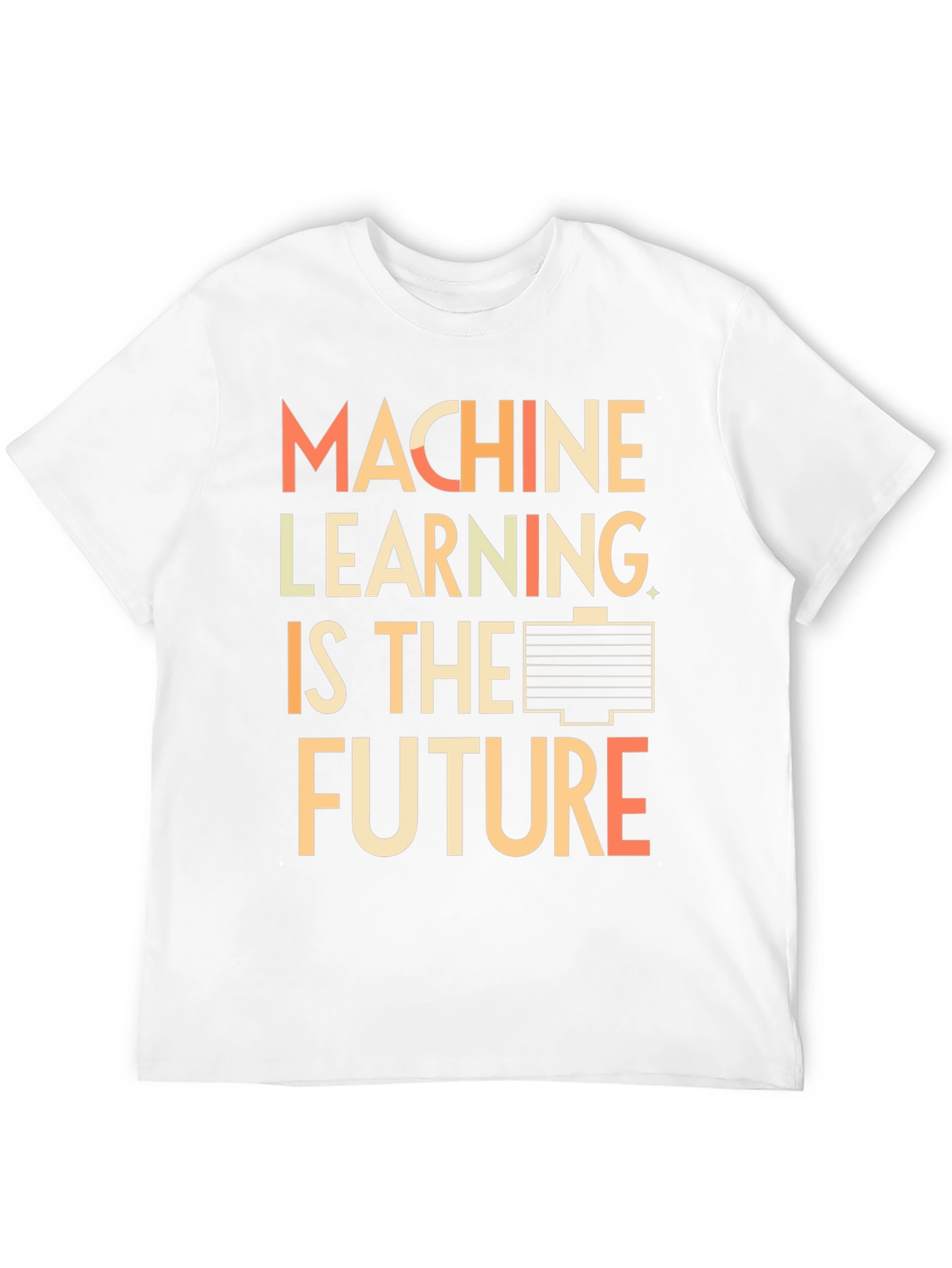 Machine Learning is the Future Black T-Shirt