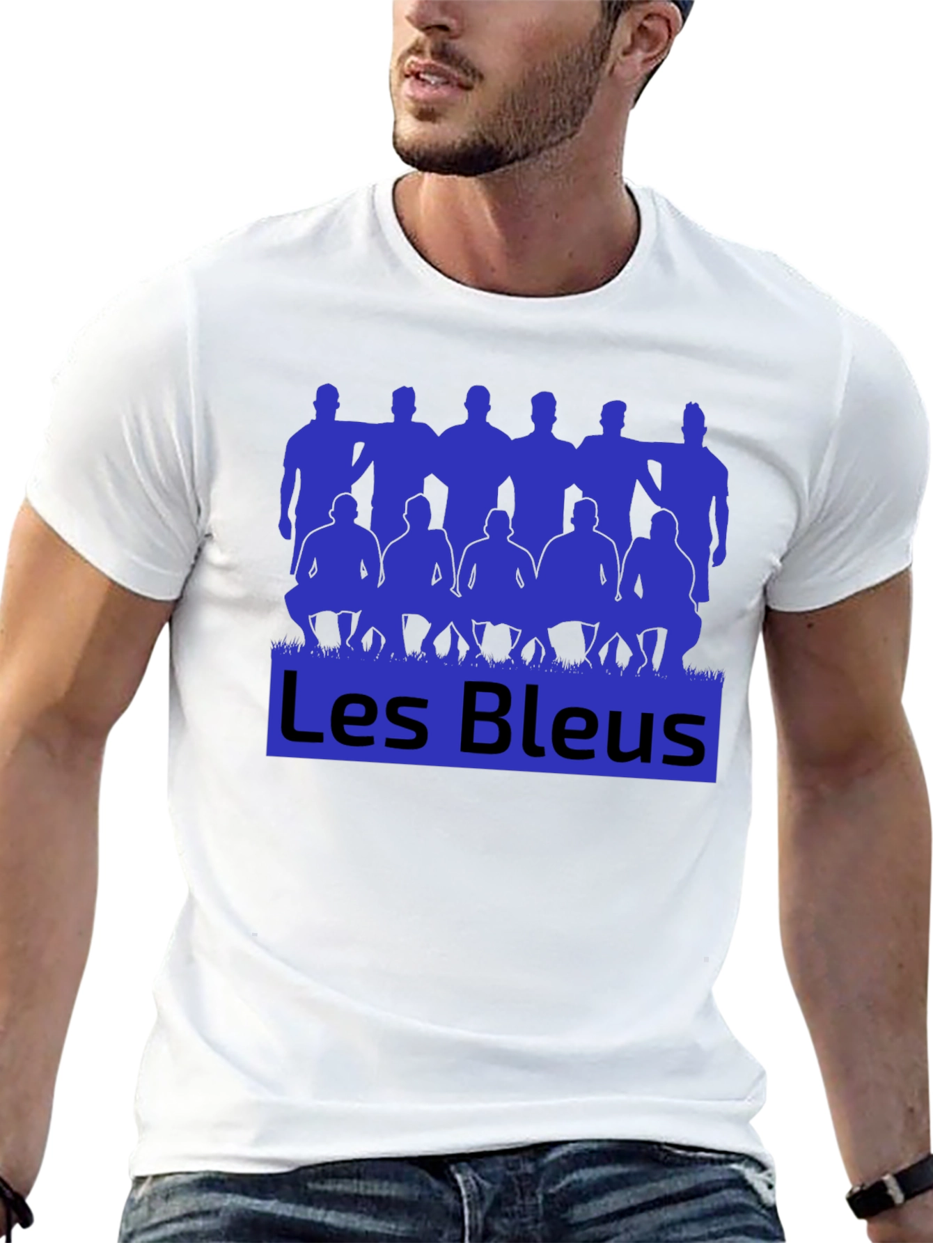 Les Bleus T-Shirt: France Football Fan Tee