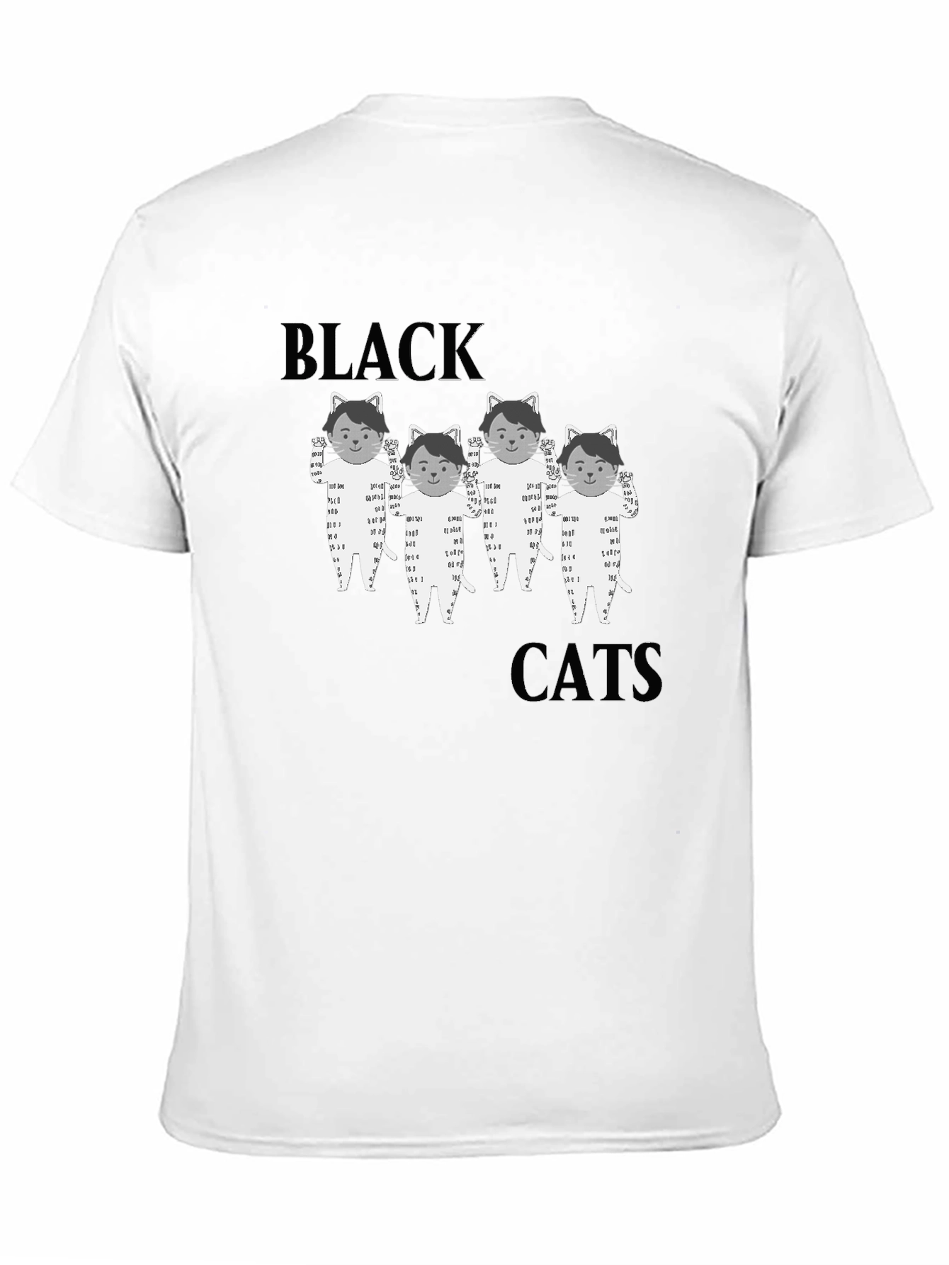 Black Cats Graphic T-Shirt