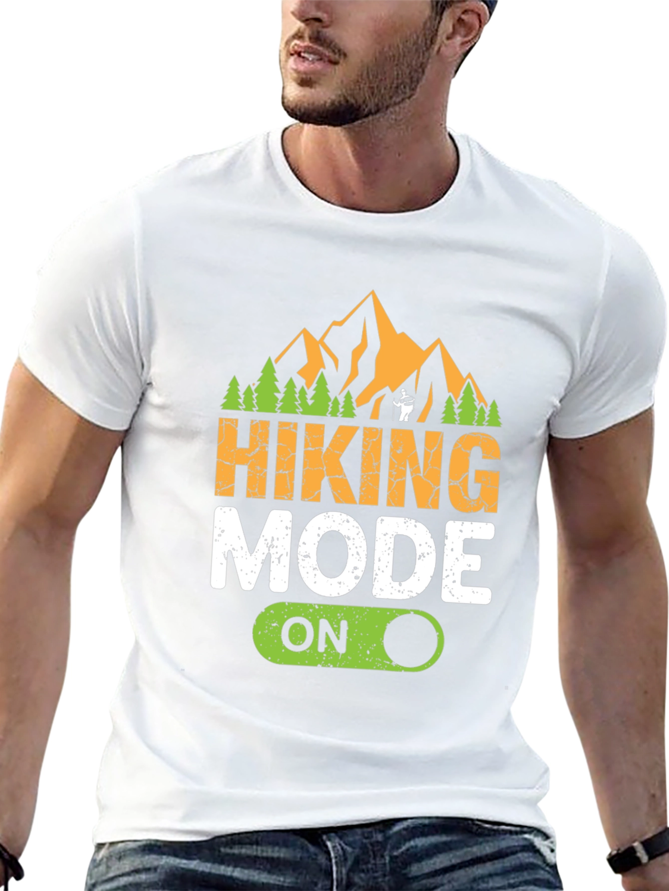 Hiking Mode On Graphic Tee - Adventure Ready!