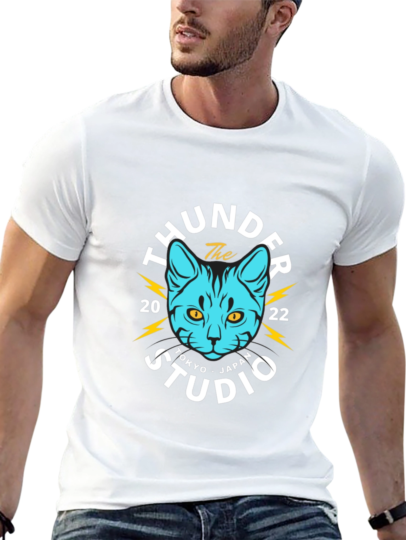 Thunder The Cat Studio Tee