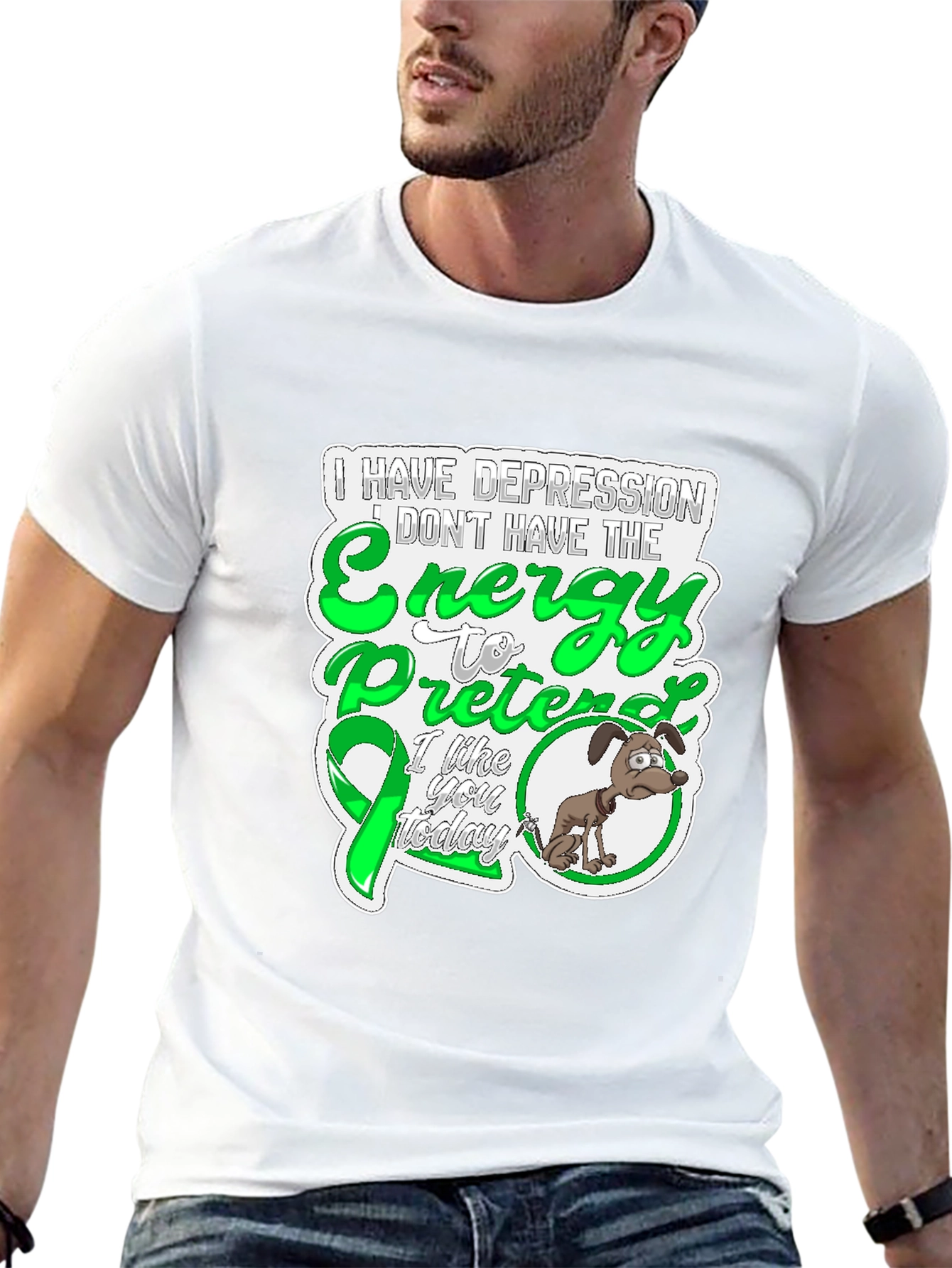 Depression Awareness T-Shirt - Energy to Pretend
