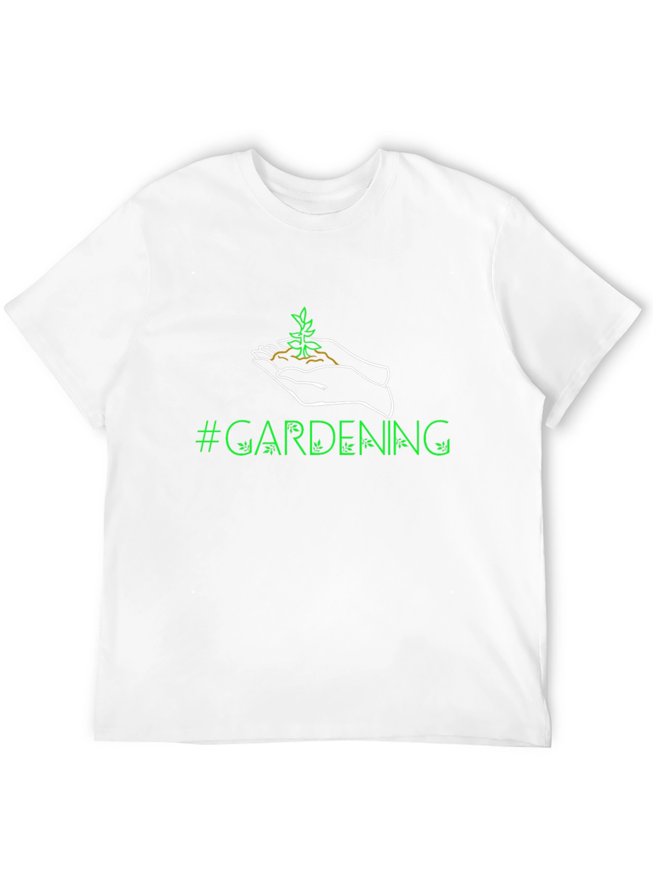 Gardening Graphic T-Shirt - Black