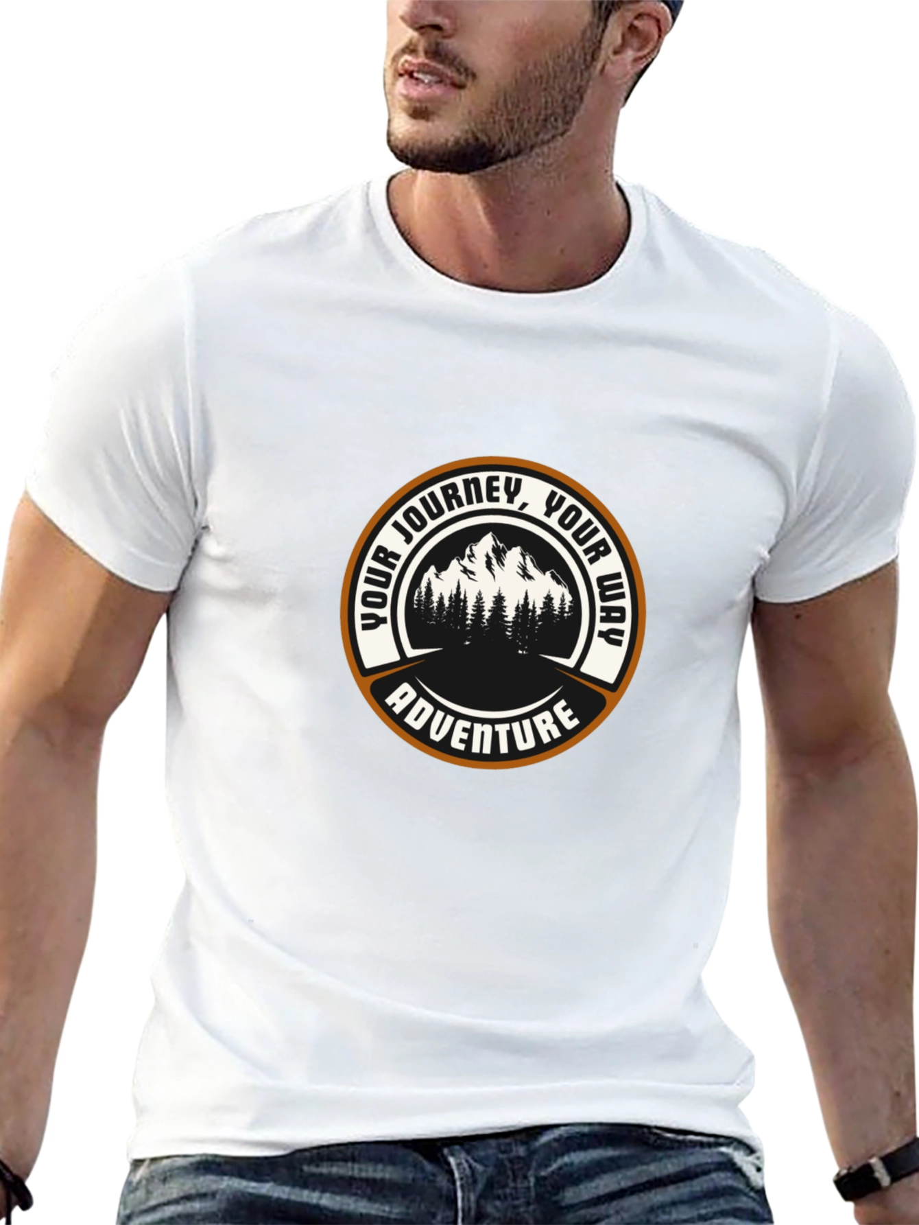 Adventure Awaits: Mens Graphic Tee
