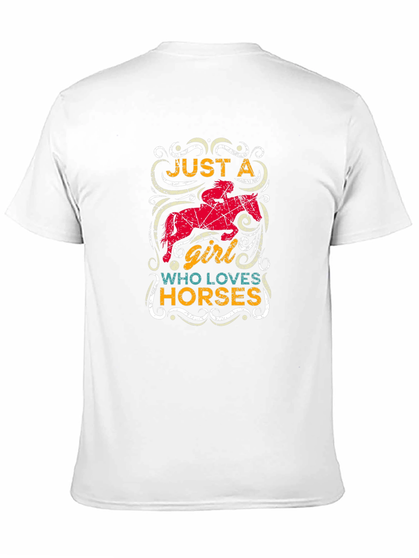 Just A Girl Who Loves Horses T-Shirt