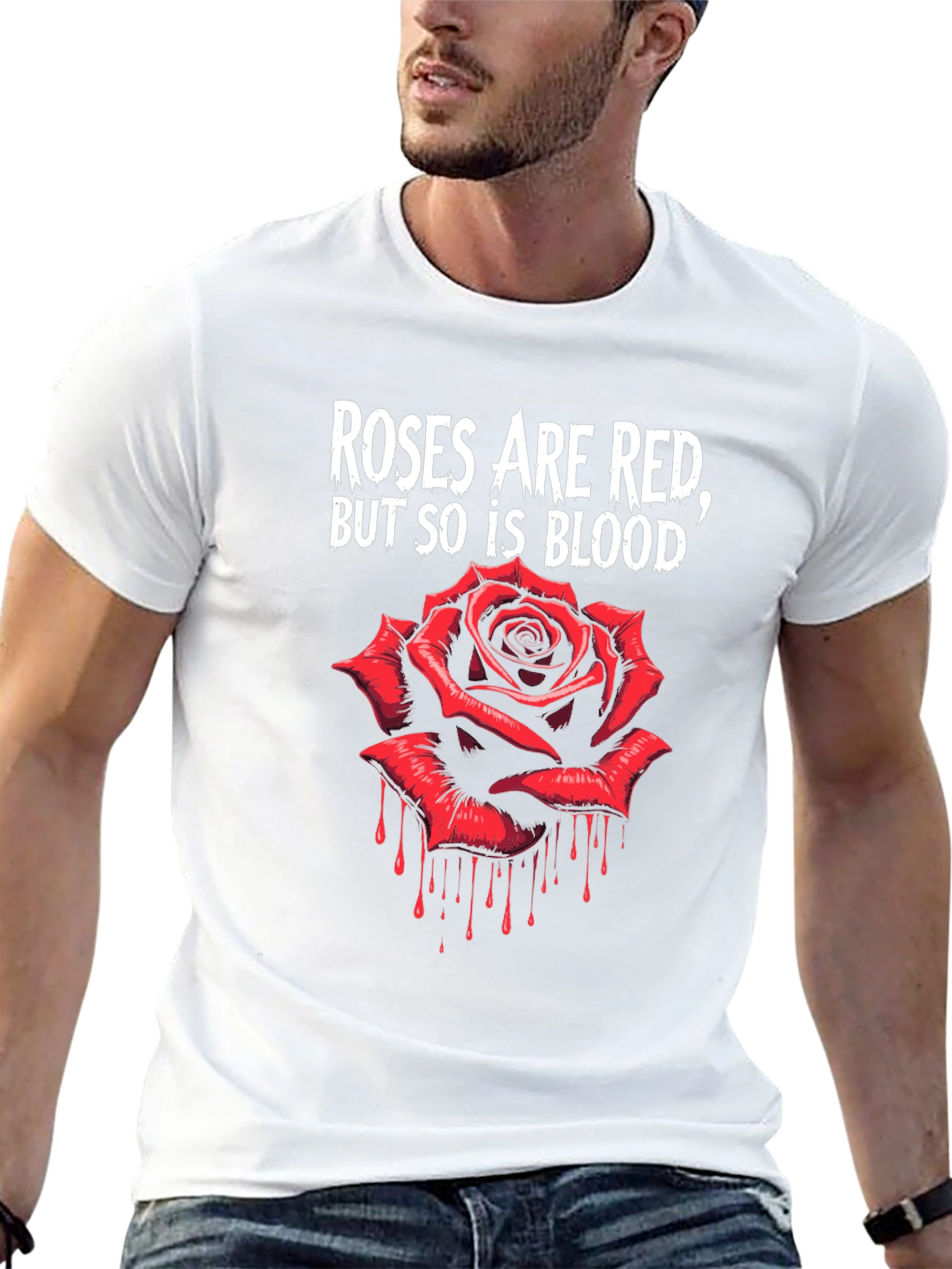 Roses Are Red Blood T-Shirt