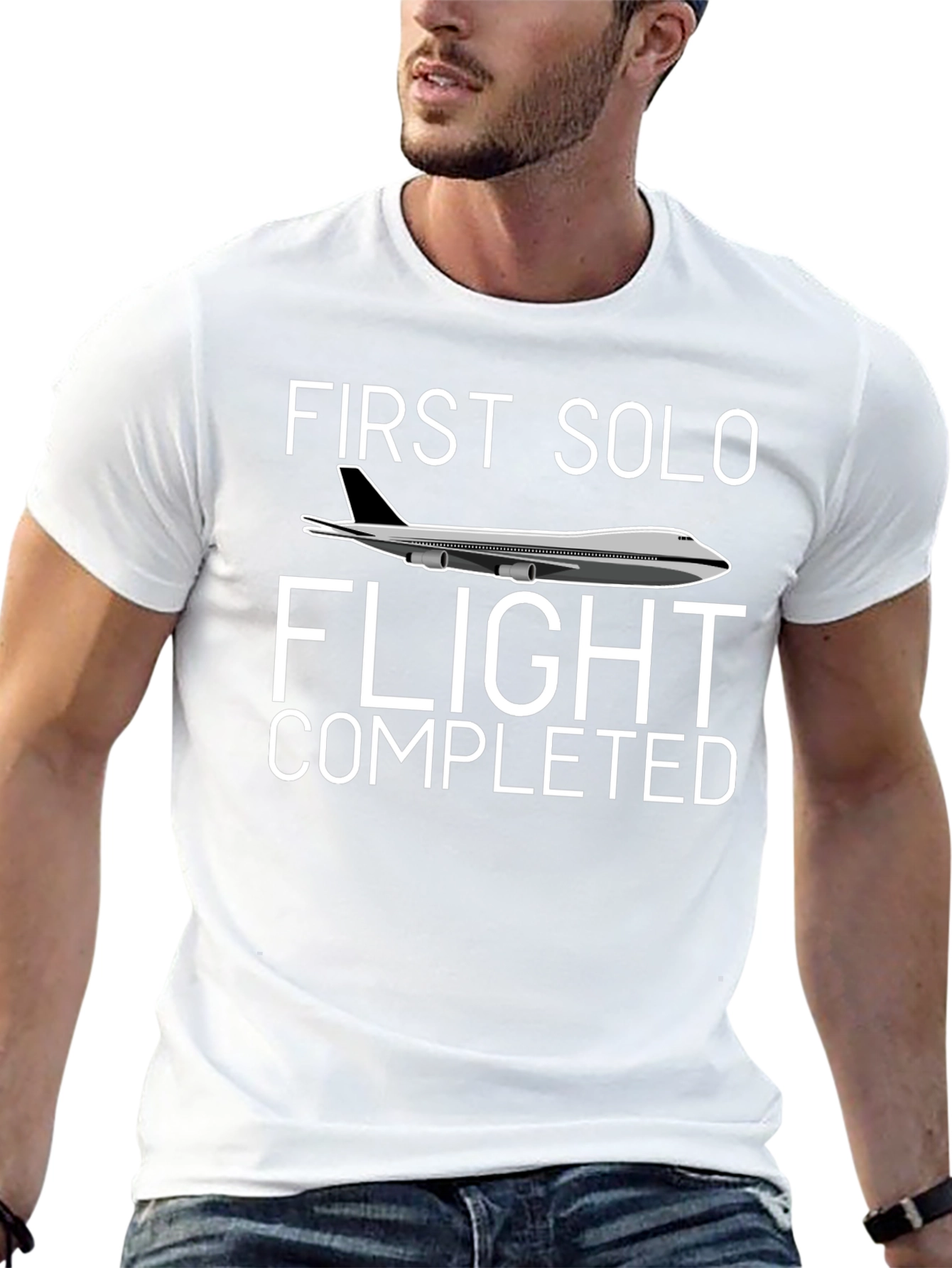 First Solo Flight Completed T-Shirt - Aviation Apparel