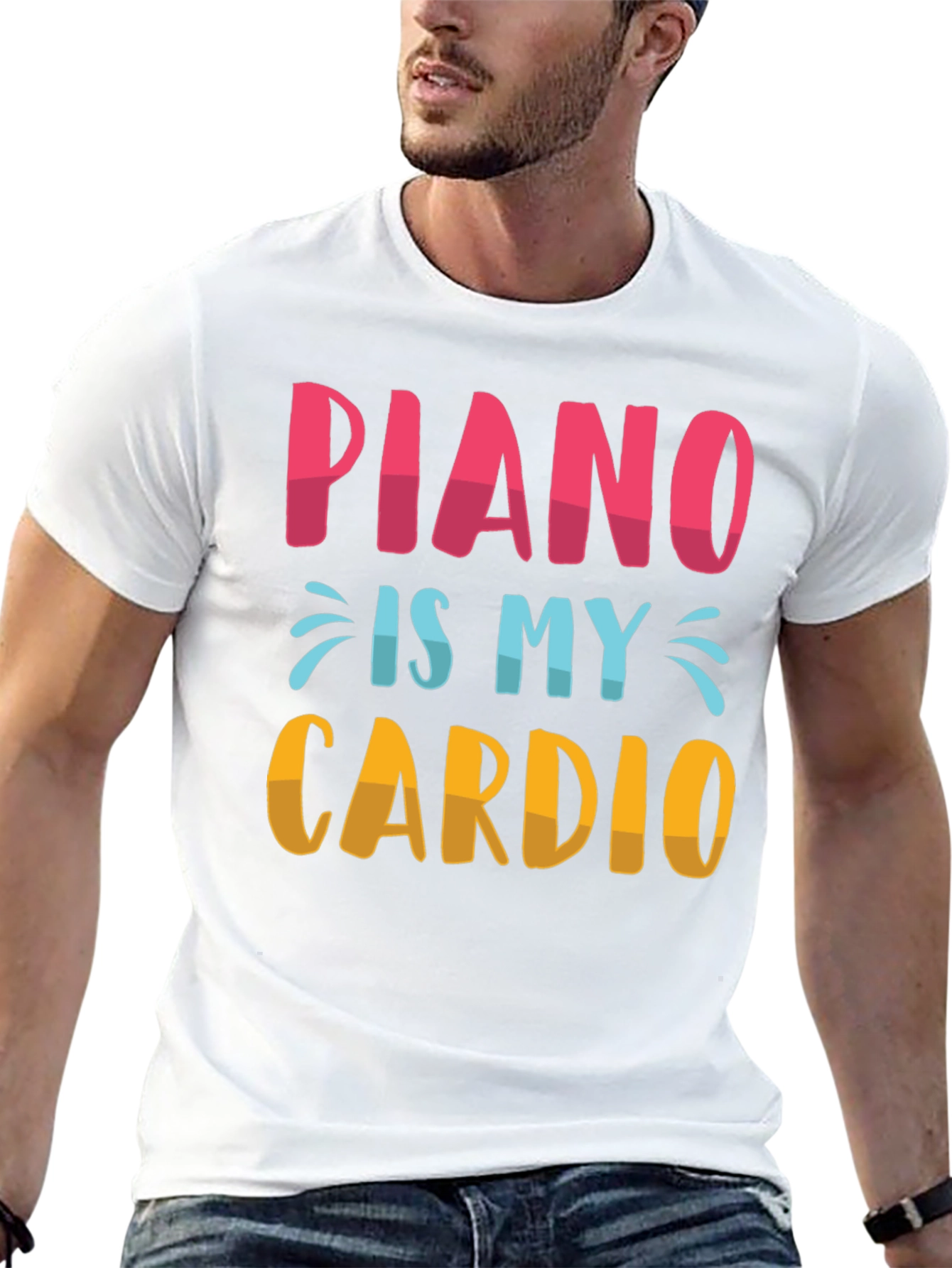 Piano Is My Cardio T-Shirt
