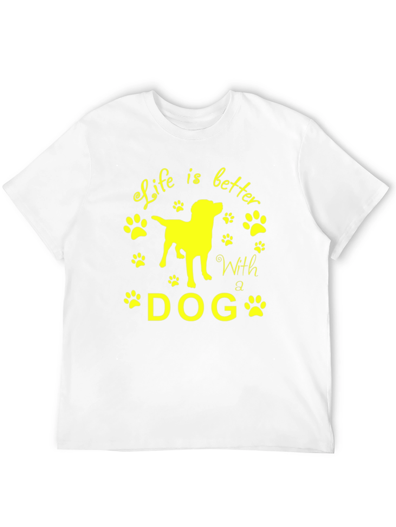Life is Better With a Dog Graphic Tee