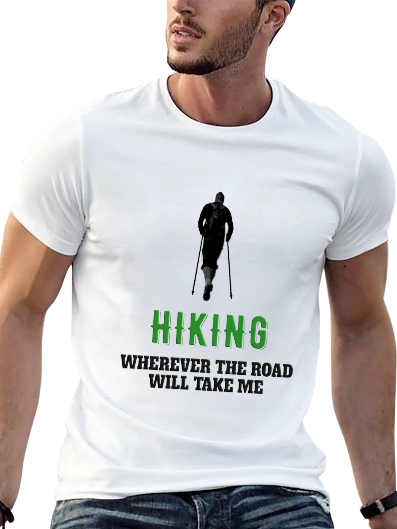 Hiking Adventure Black T-Shirt