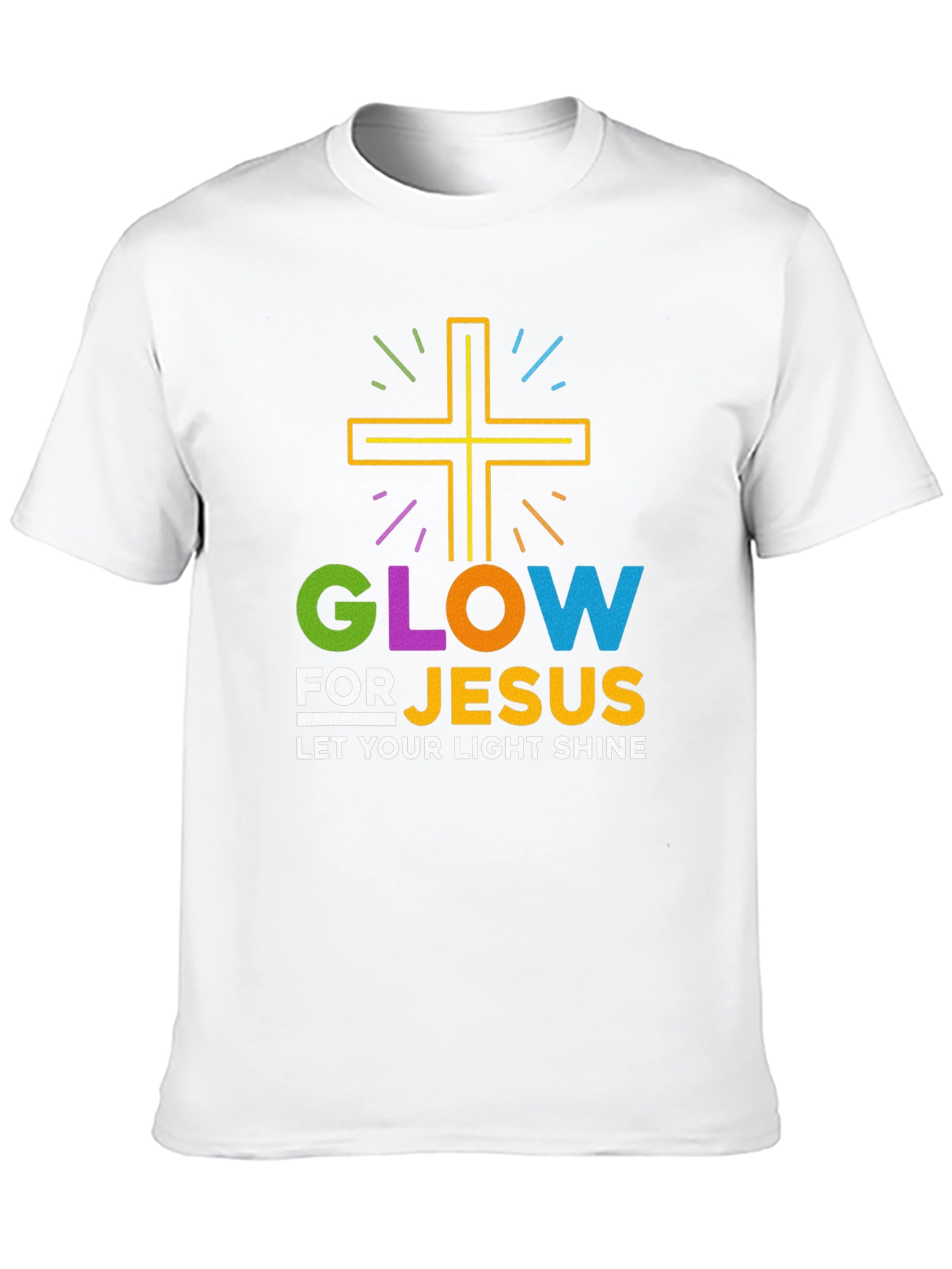Glow for Jesus Graphic Tee