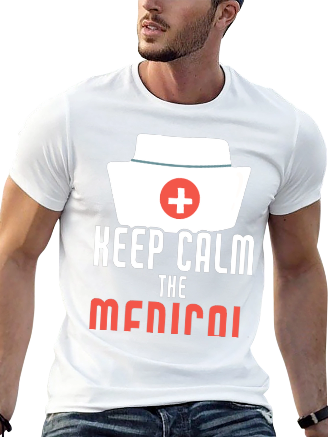 Keep Calm Medical T-Shirt Nurse Doctor Gift