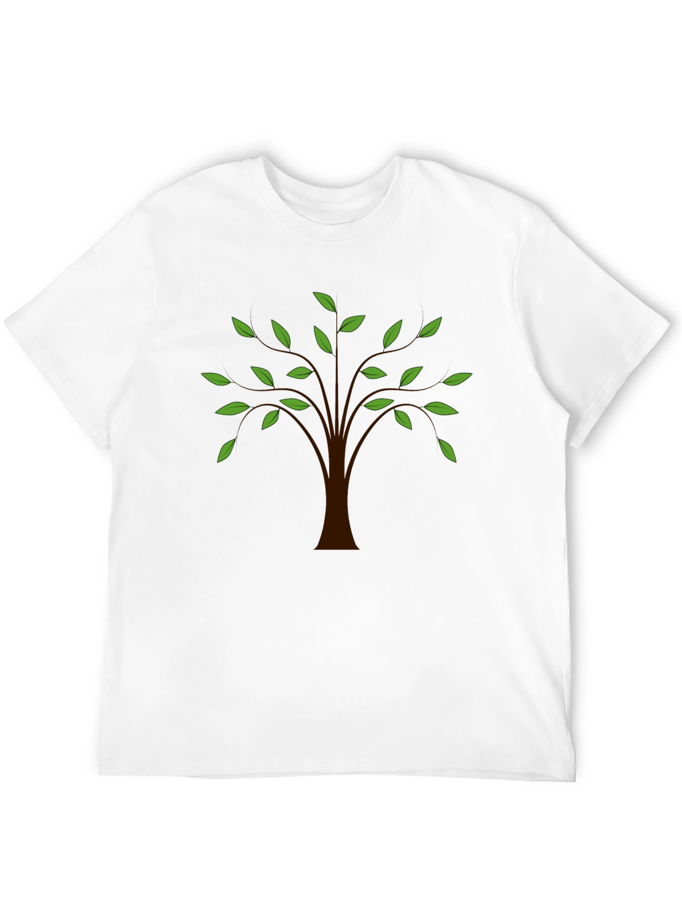 Nature Tree Graphic Mens T-Shirt