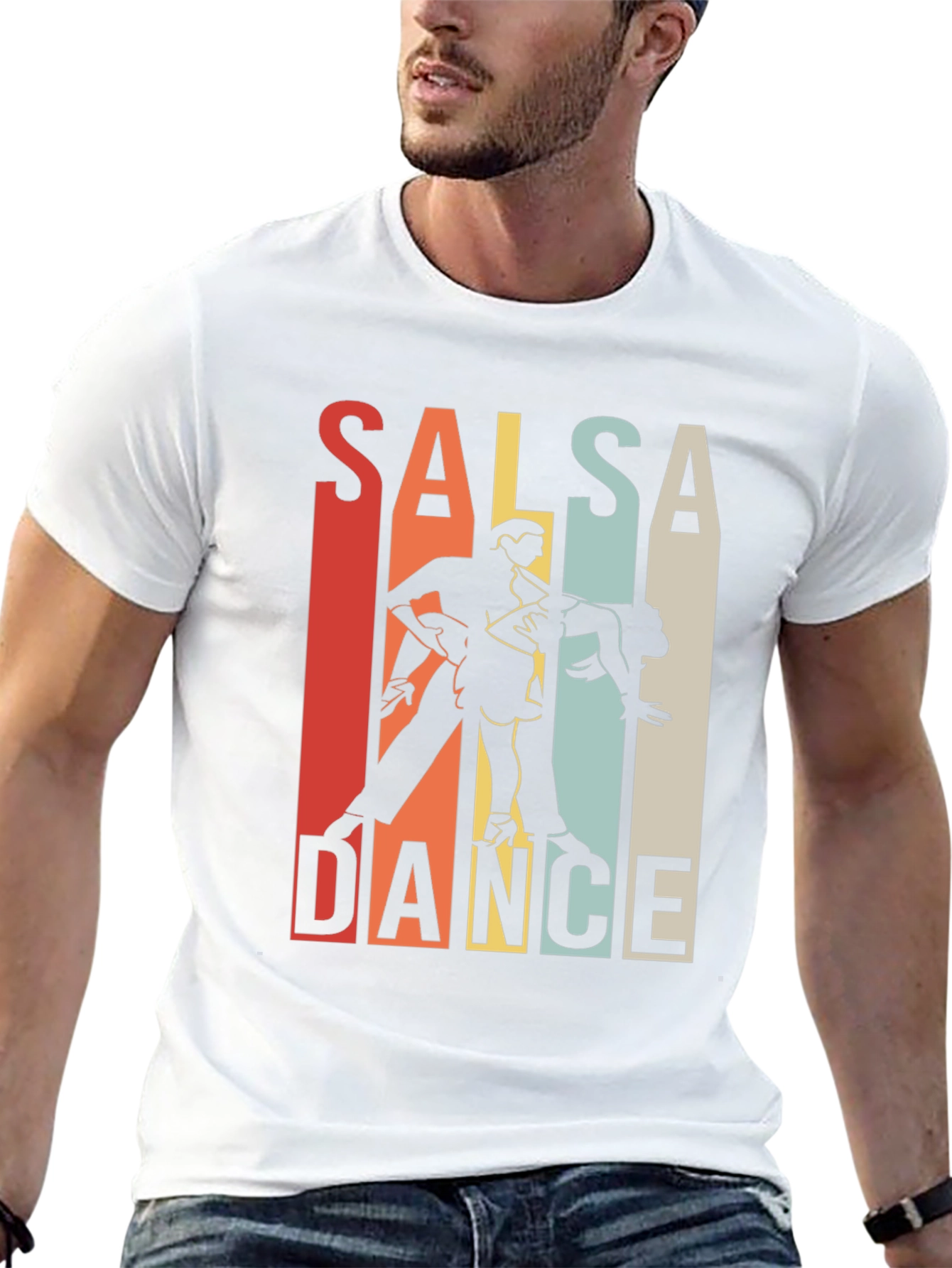 Salsa Dance Retro Graphic Tee