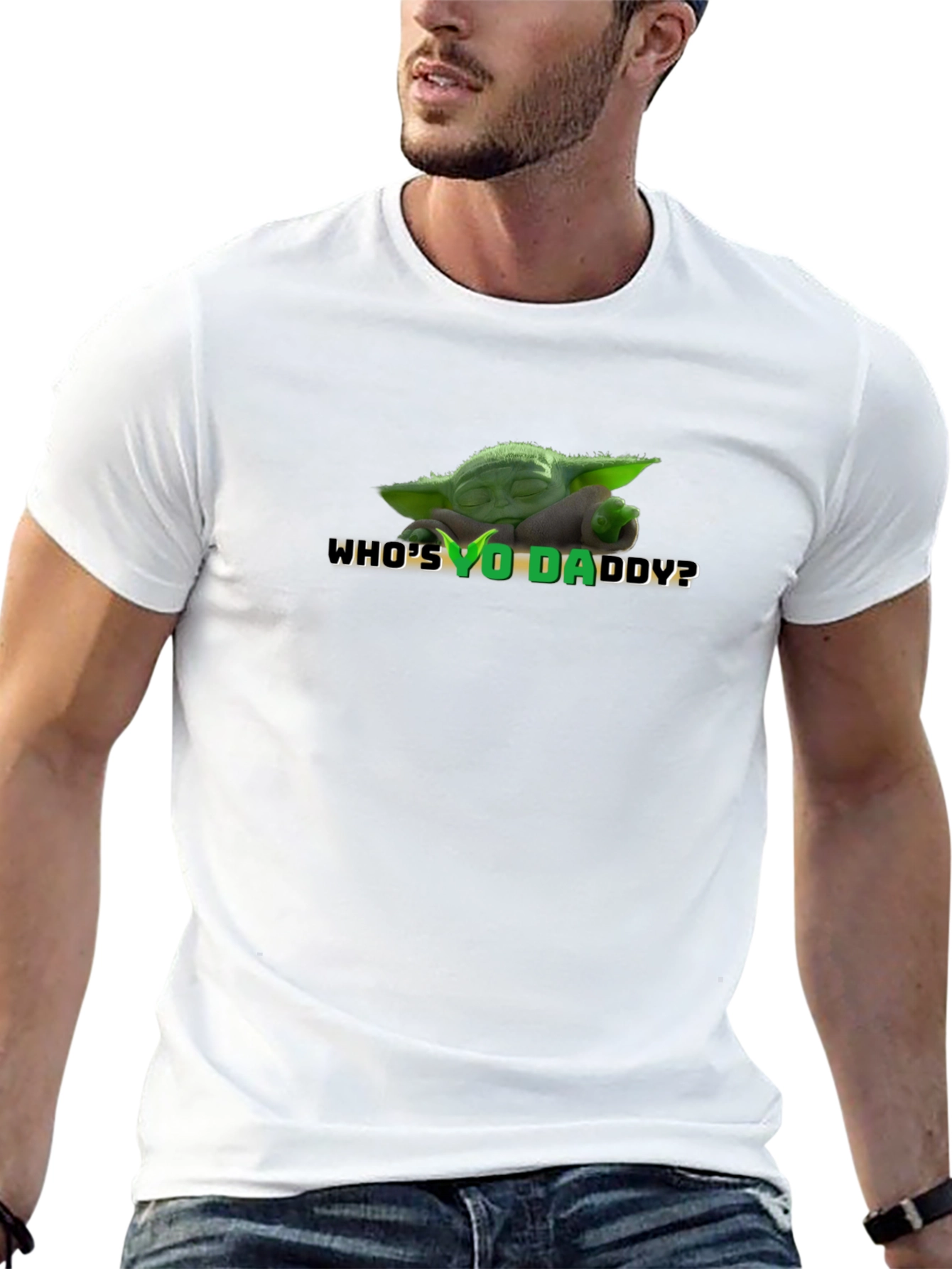 Whos Yo-Daddy? Yoda Graphic T-Shirt