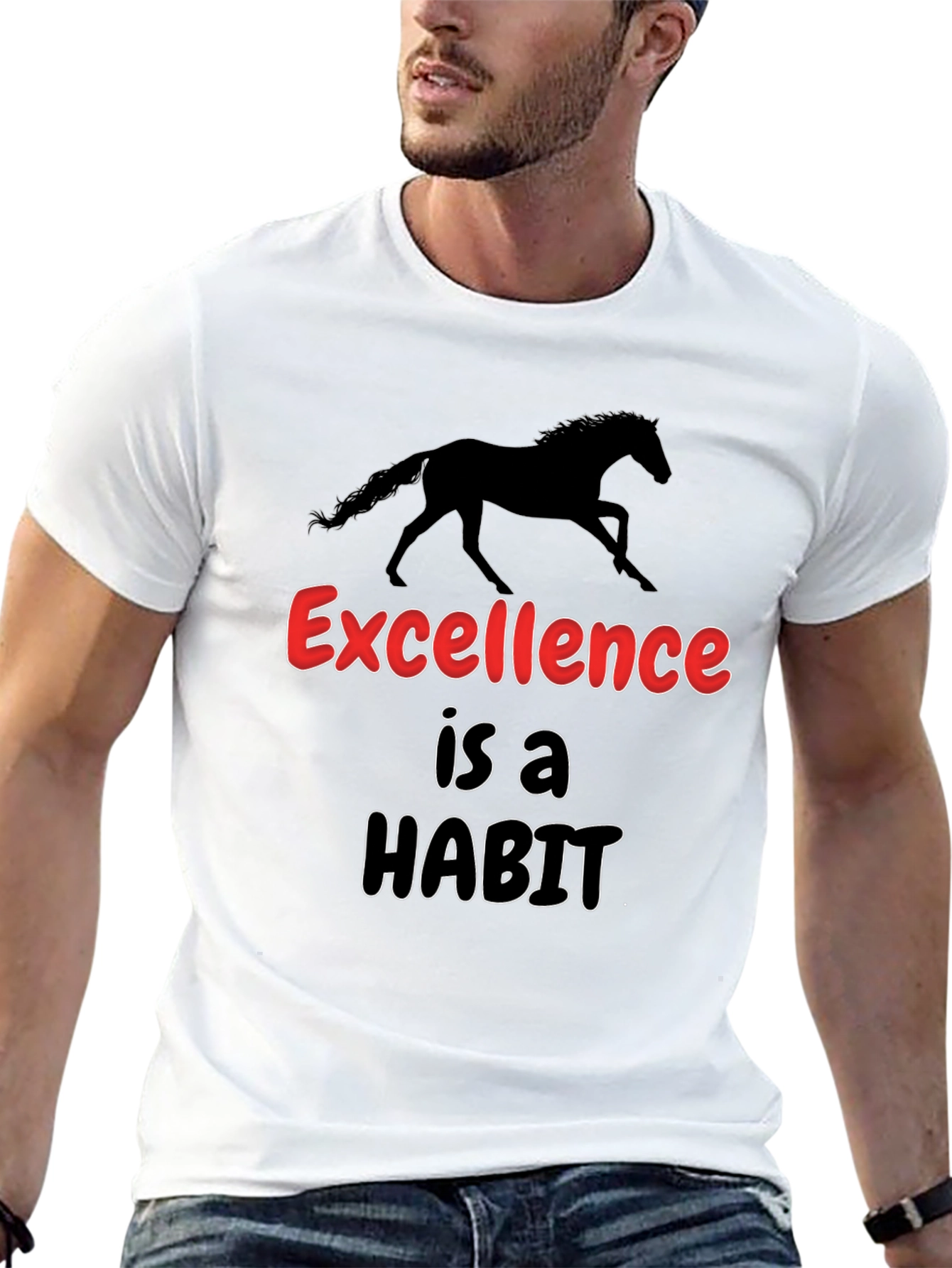 Excellence is a Habit Graphic Tee