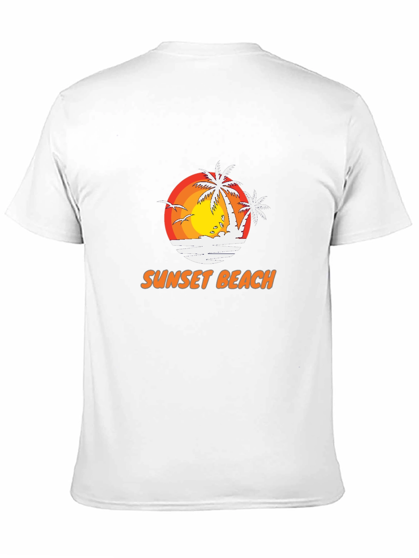 Sunset Beach Graphic Tee - Vacation Vibes
