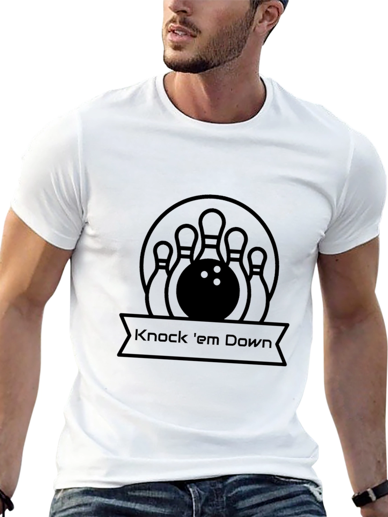 Knock em Down Bowling T-Shirt