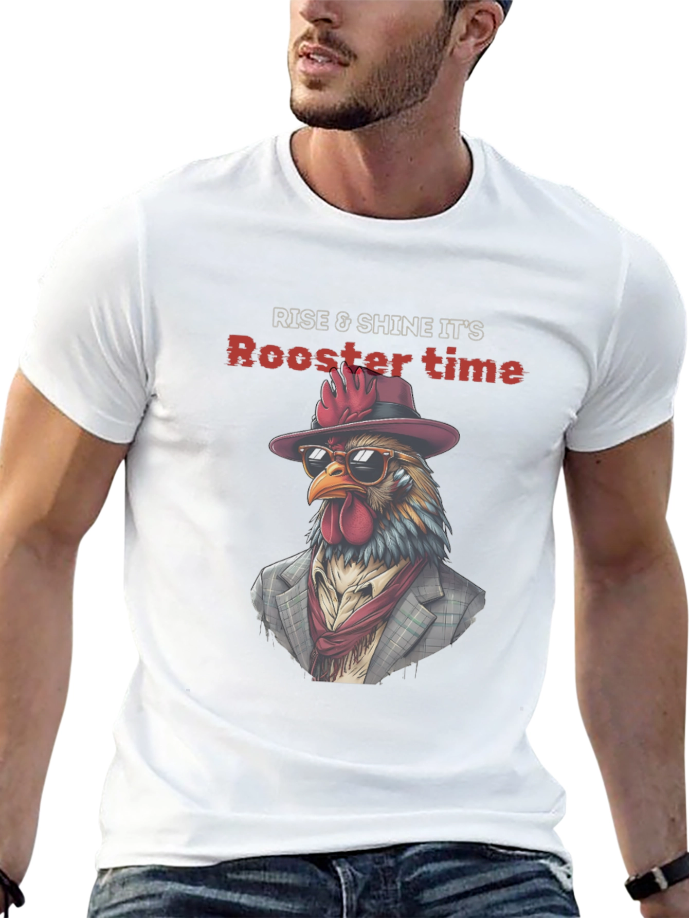 Rise & Shine Rooster Time T-Shirt