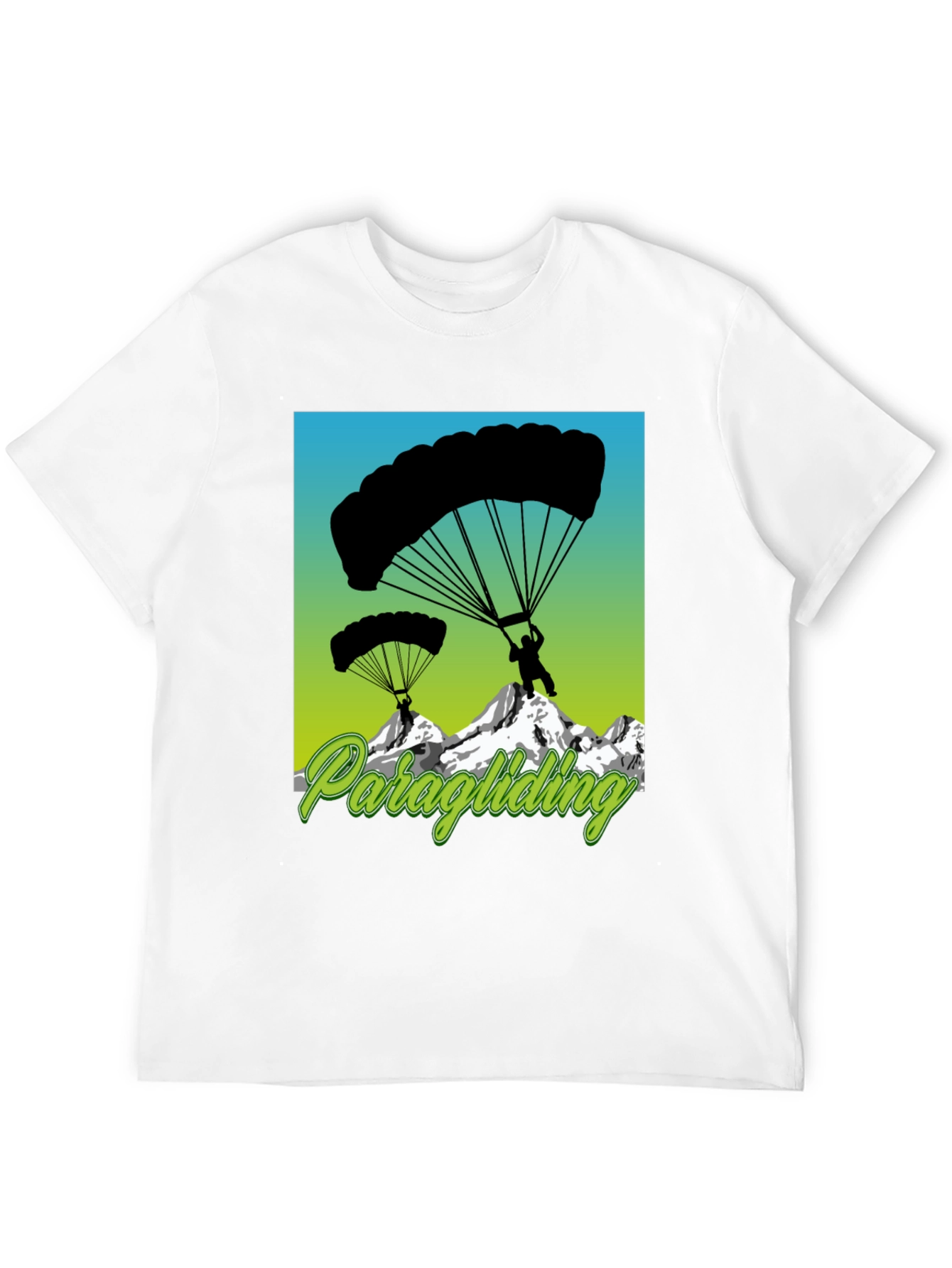 Paragliding Graphic Tee - Adventure T-Shirt