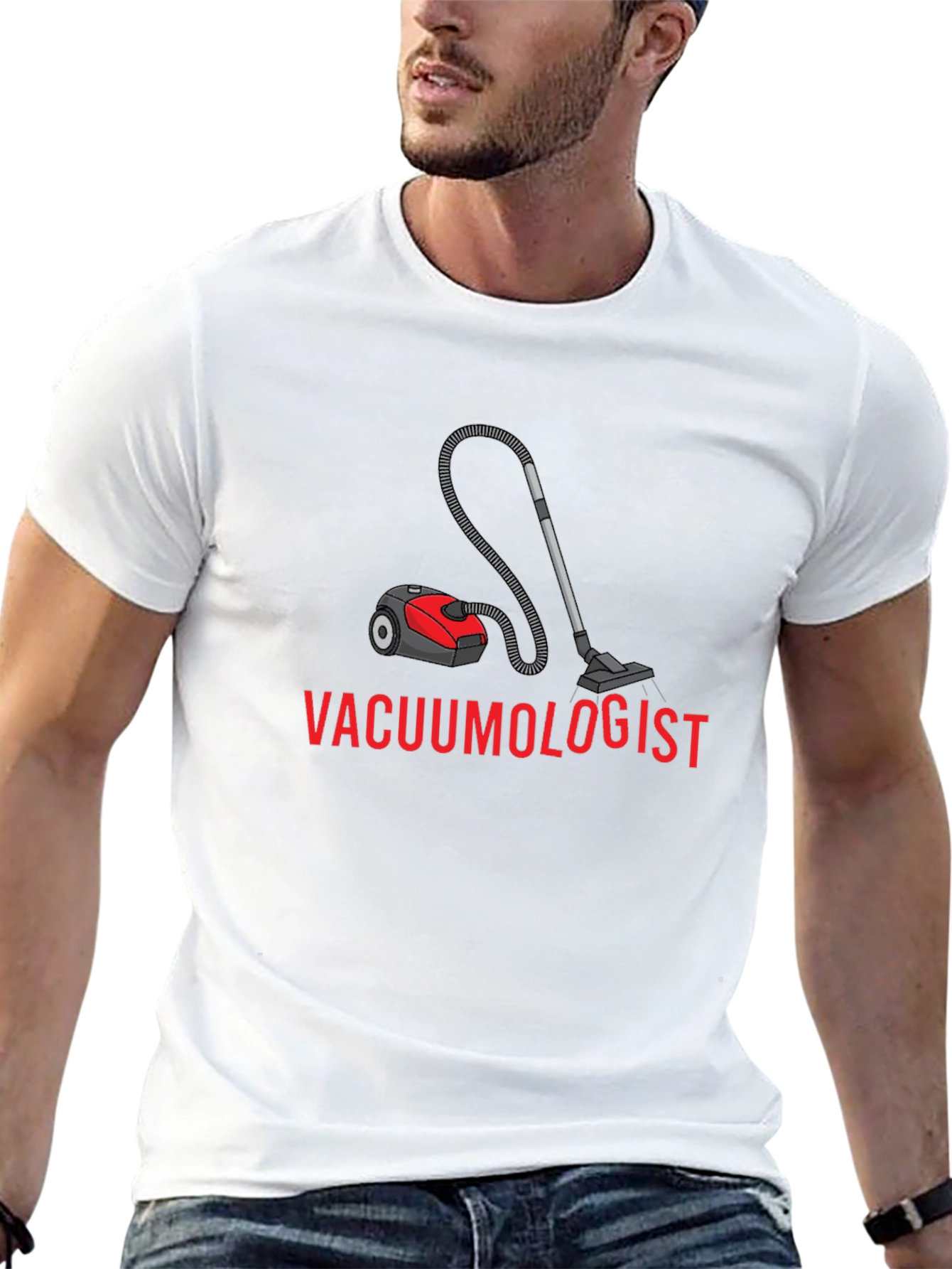 Vacuumologist T-Shirt - Funny Cleaning Humor Tee