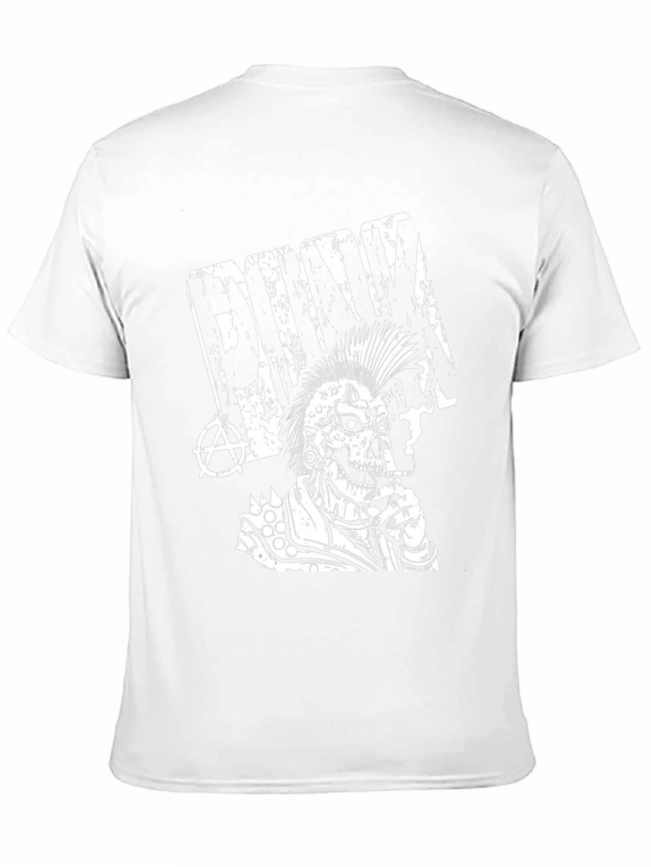 Punk Skull Graphic T-Shirt