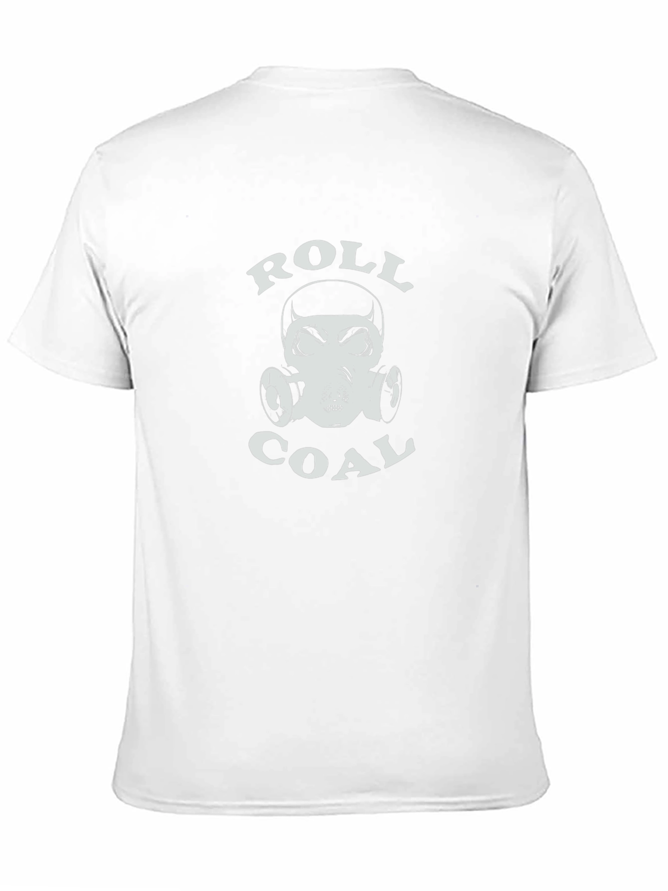 Roll Coal Gas Mask T-Shirt - Black