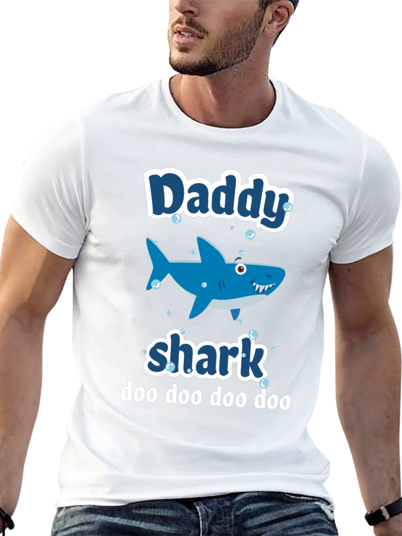 Daddy Shark Graphic Tee - Doo Doo Doo